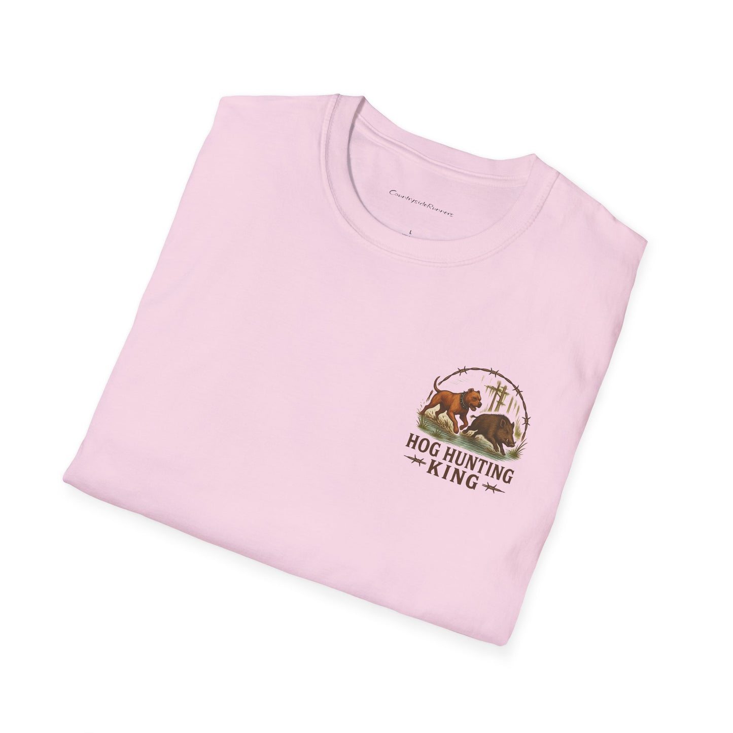 T-Shirt - Hog Hunting King Catch Dog Love