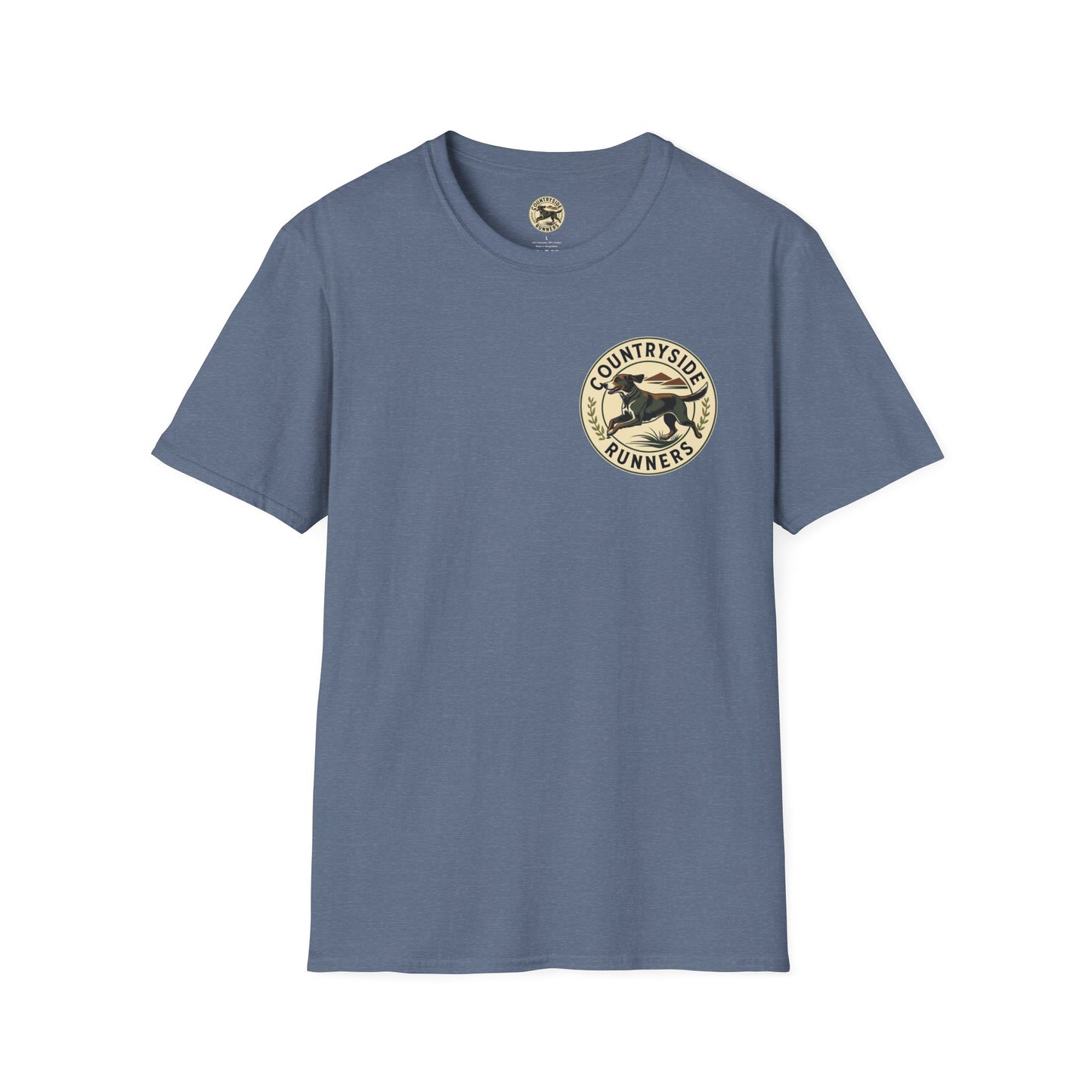 Unisex Country-Themed Graphic Tee, Vintage Runner T-Shirt, Nature Lover Gift, Outdoor Lifestyle Apparel, Gifts for Him/Her