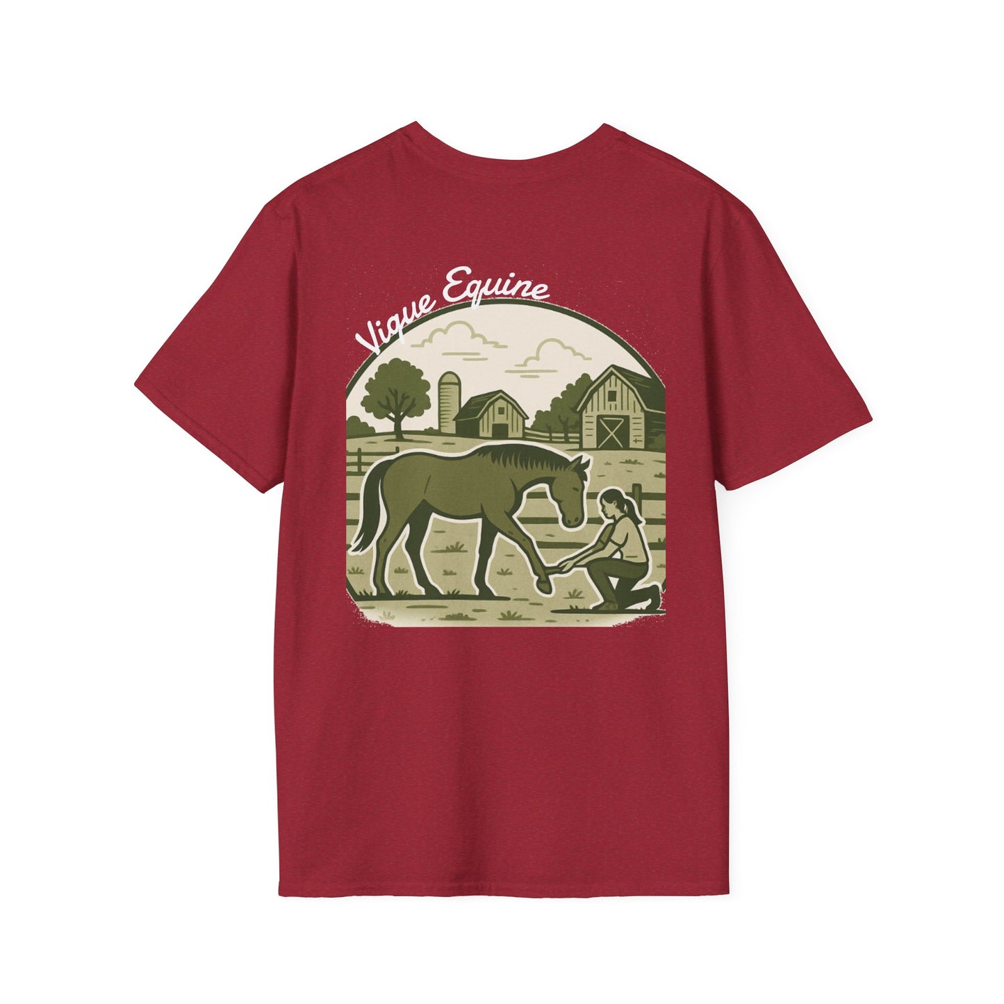 Vigue Equine LLC Merch for Countryside Runners- soft style t-shirt