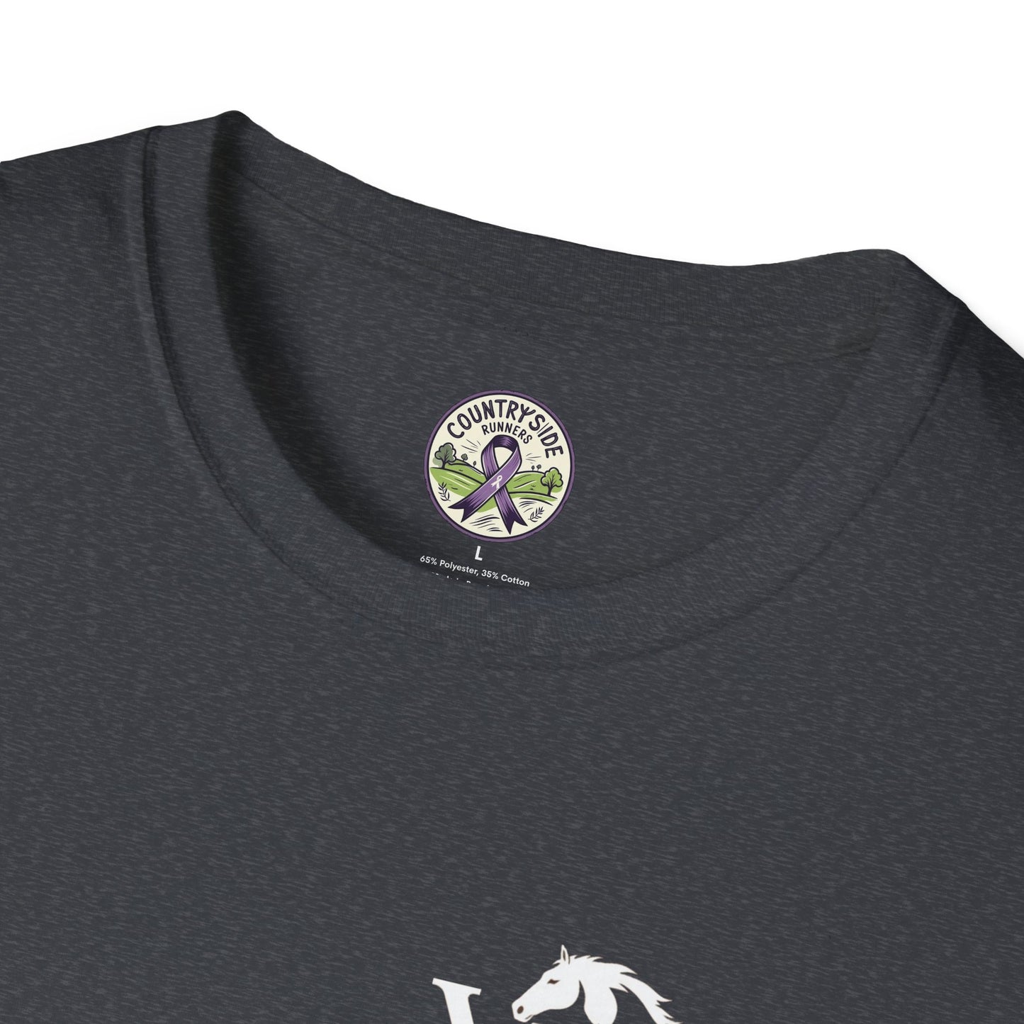 Vigue Equine LLC Merch for Countryside Runners- soft style t-shirt