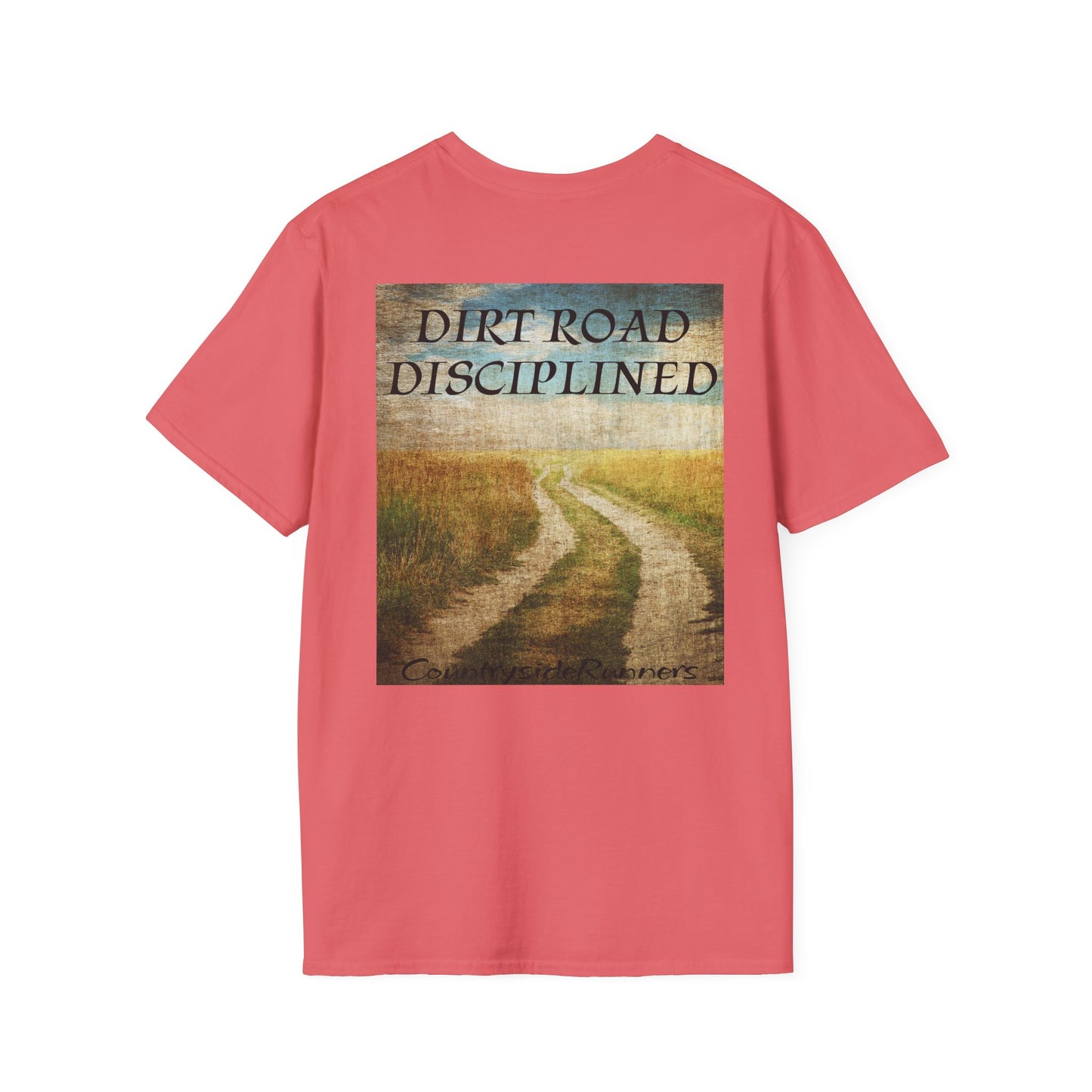 Dirt Road Disciplined Countryside Runners brand T-shirt