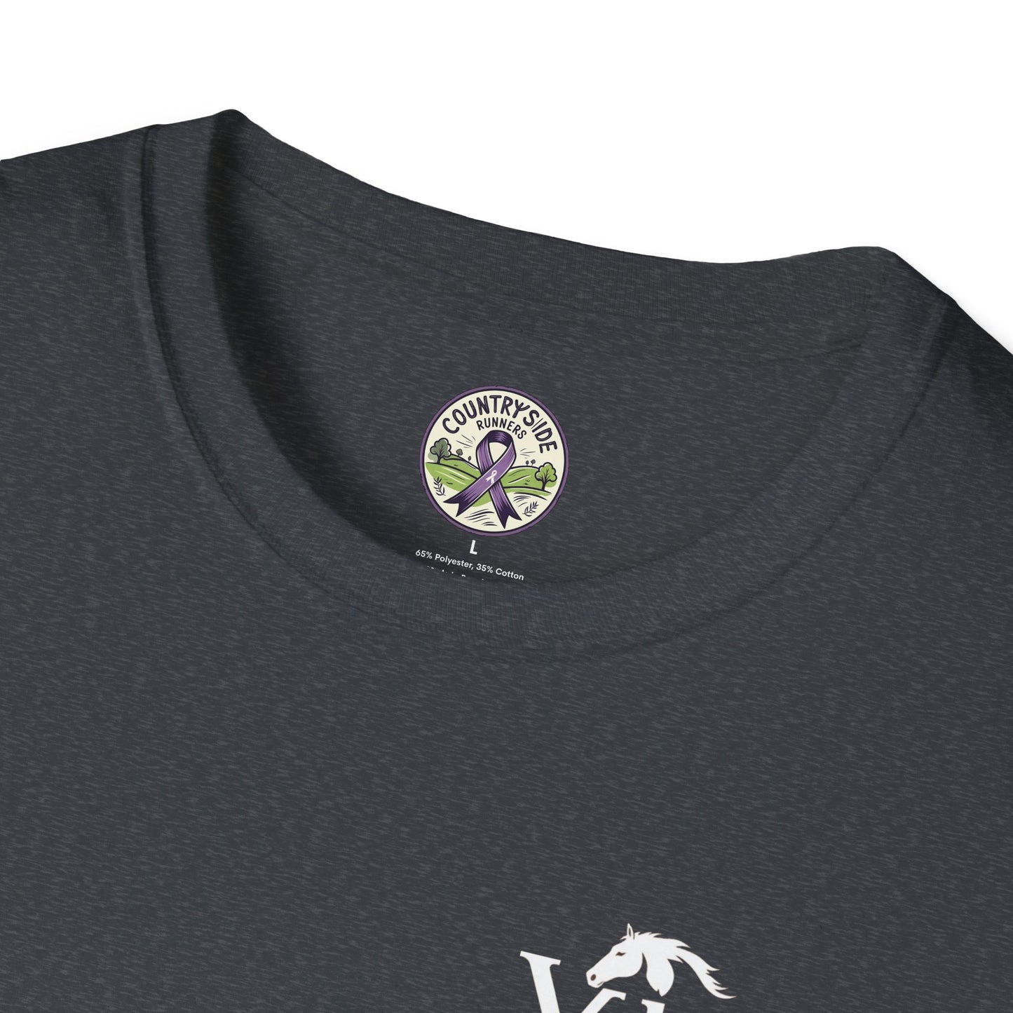Vigue Equine LLC Merch for Countryside Runners- soft style t-shirt