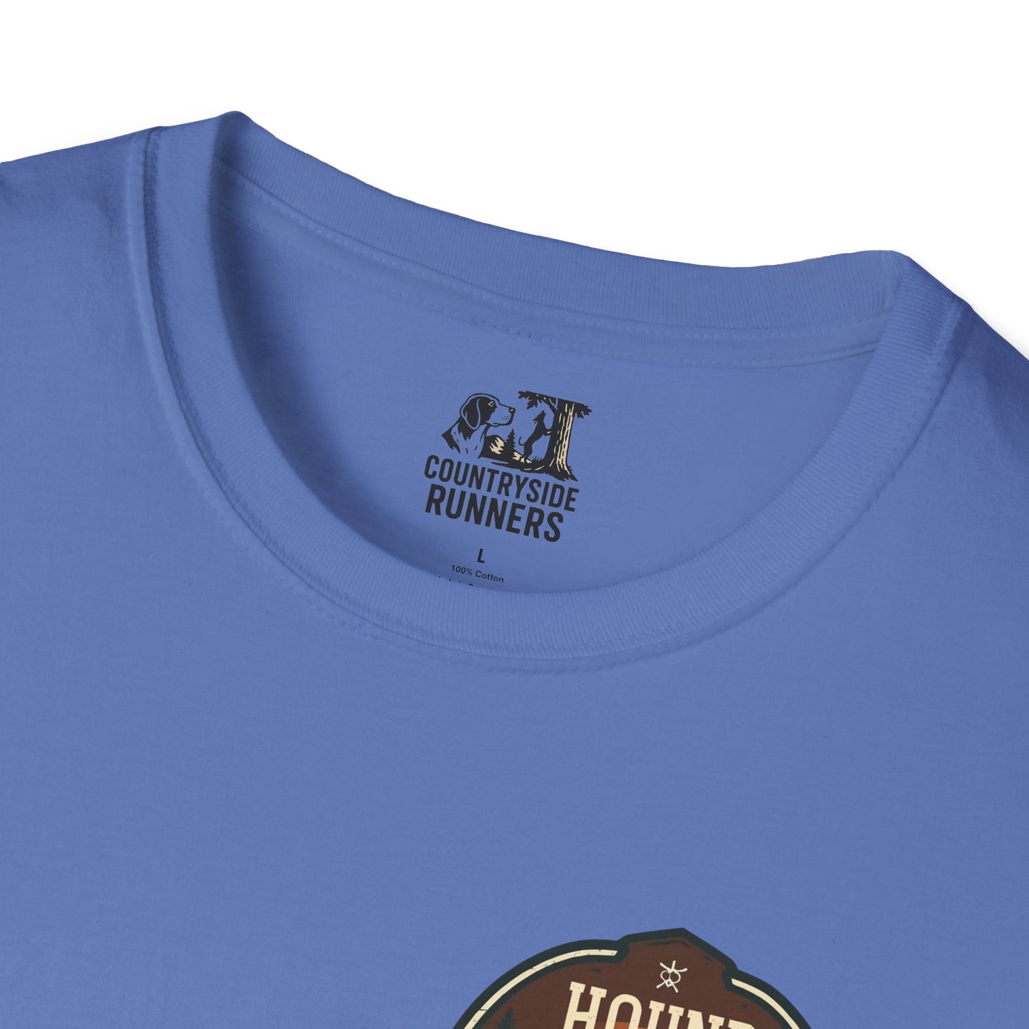 Countryside Runners Unisex Softstyle T-Shirt | Dog Lover Gift, Outdoor Activity Tee, Casual Wear, Pet Enthusiast Shirt, Nature Lover Apparel