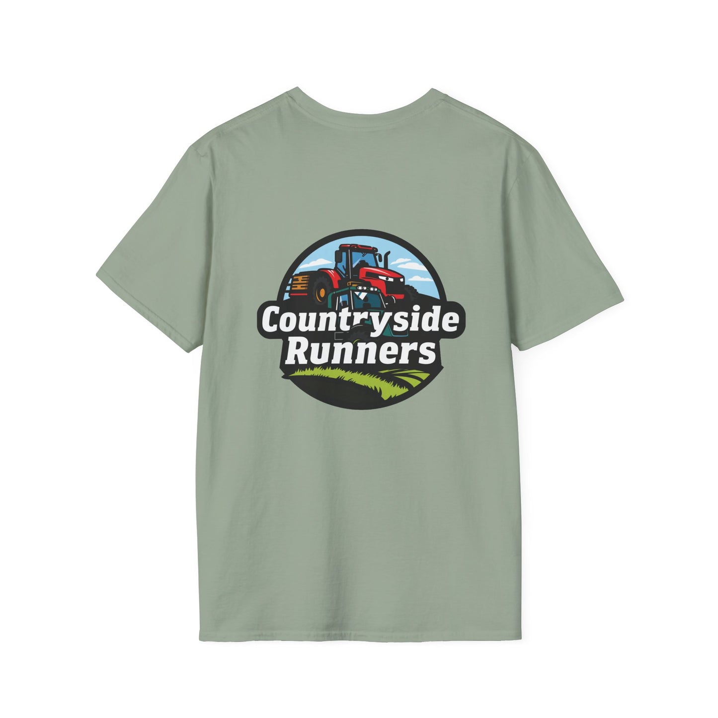 Countryside Runners Unisex Softstyle T-Shirt | Farm Life Tee, Running Gear, Outdoor Apparel, Gift for Runners, Vintage Style Shirt