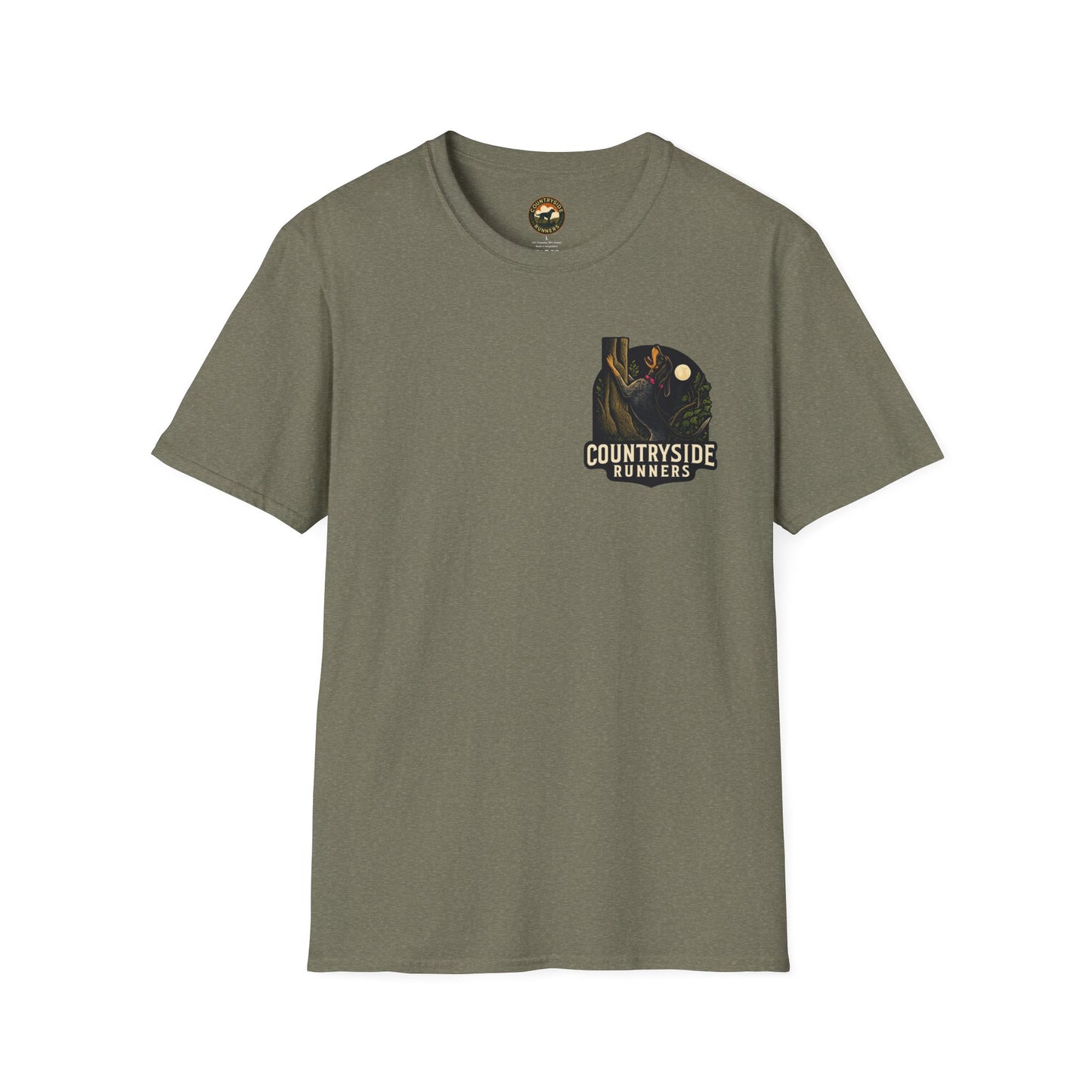 Coonhound Life T-Shirt, Dog Lover Gift, Unisex Softstyle Tee, Pet Owner Apparel, Canine Art Shirt, Casual Wear