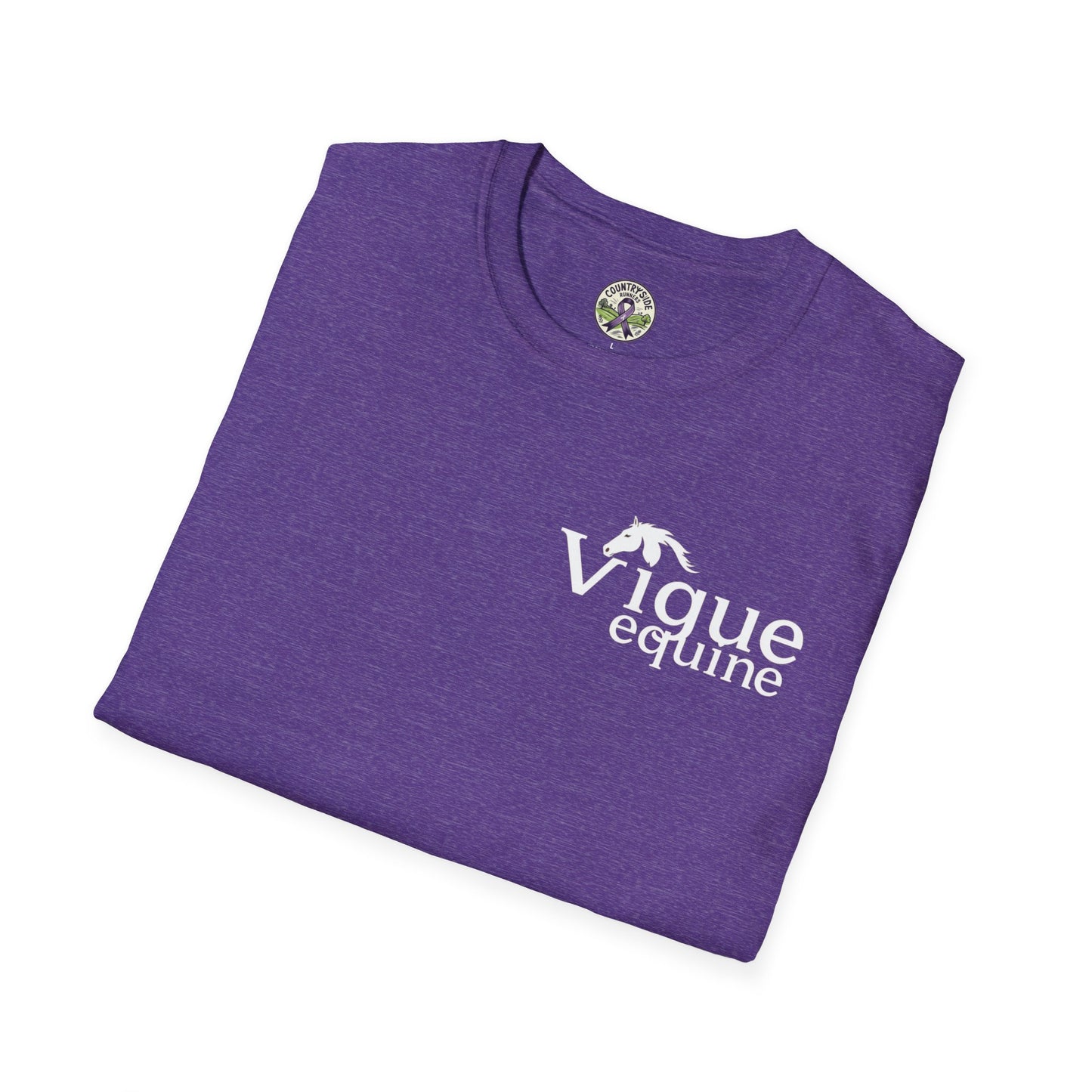 Vigue Equine LLC Merch for Countryside Runners- soft style t-shirt