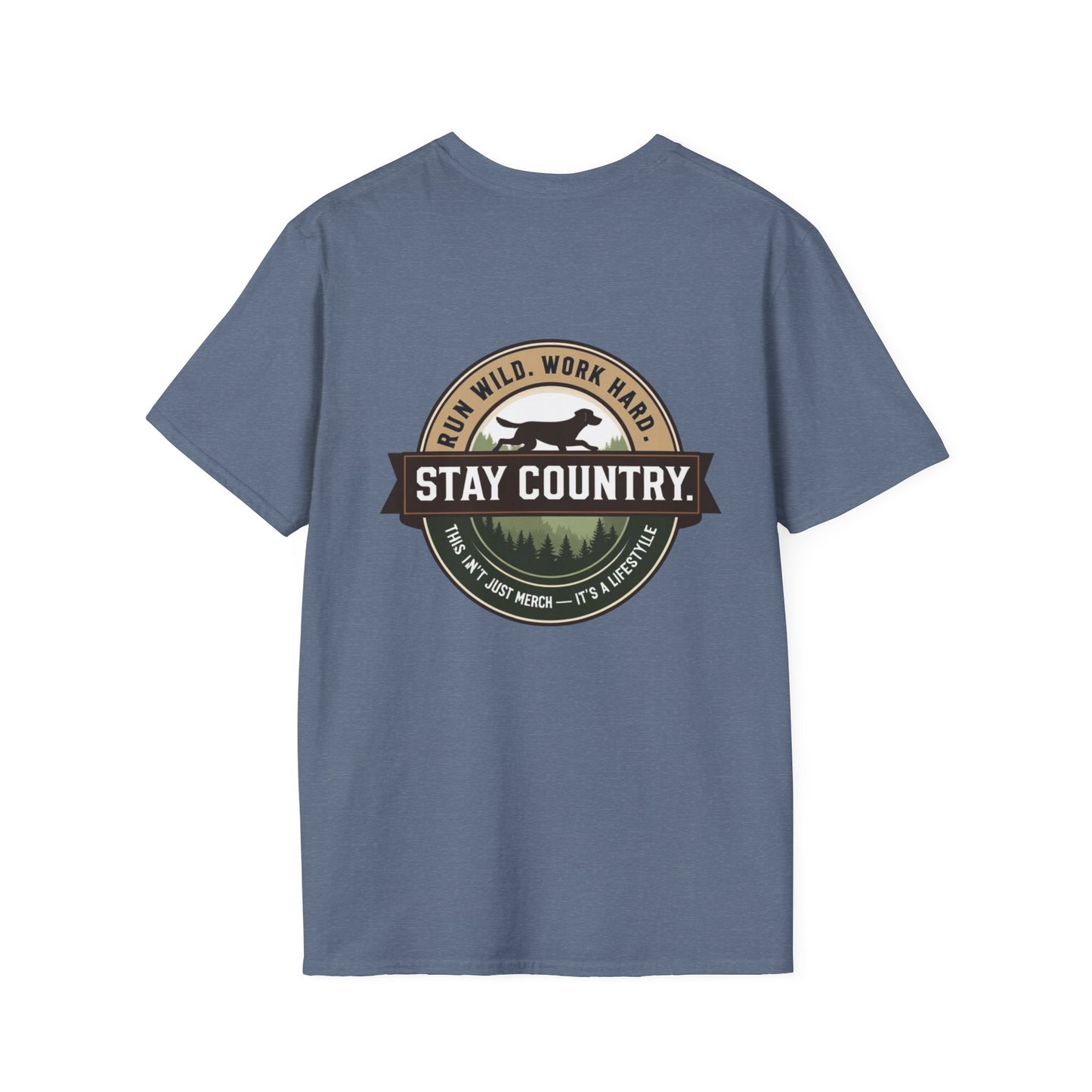 Unisex Country-Themed Graphic Tee, Vintage Runner T-Shirt, Nature Lover Gift, Outdoor Lifestyle Apparel, Gifts for Him/Her