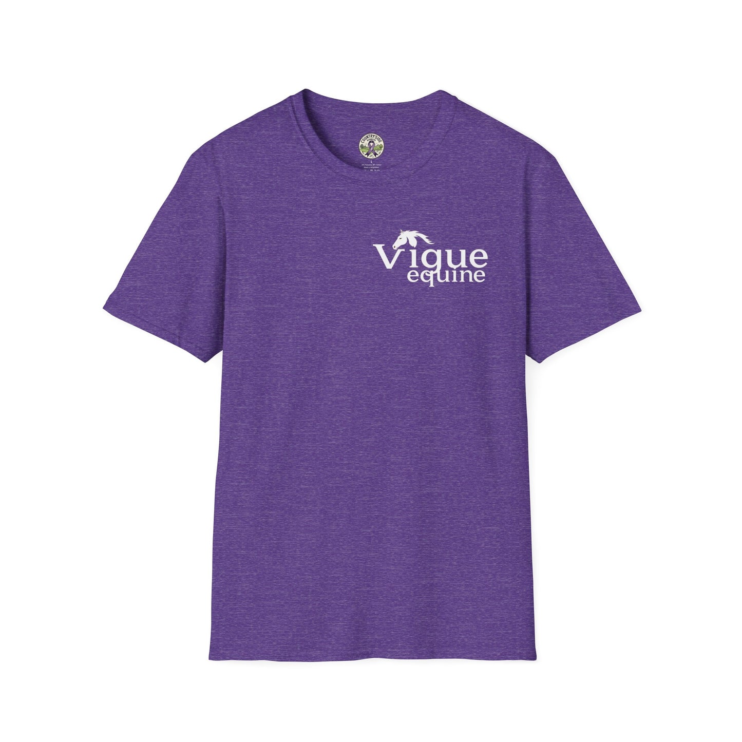 Vigue Equine LLC Merch for Countryside Runners- soft style t-shirt
