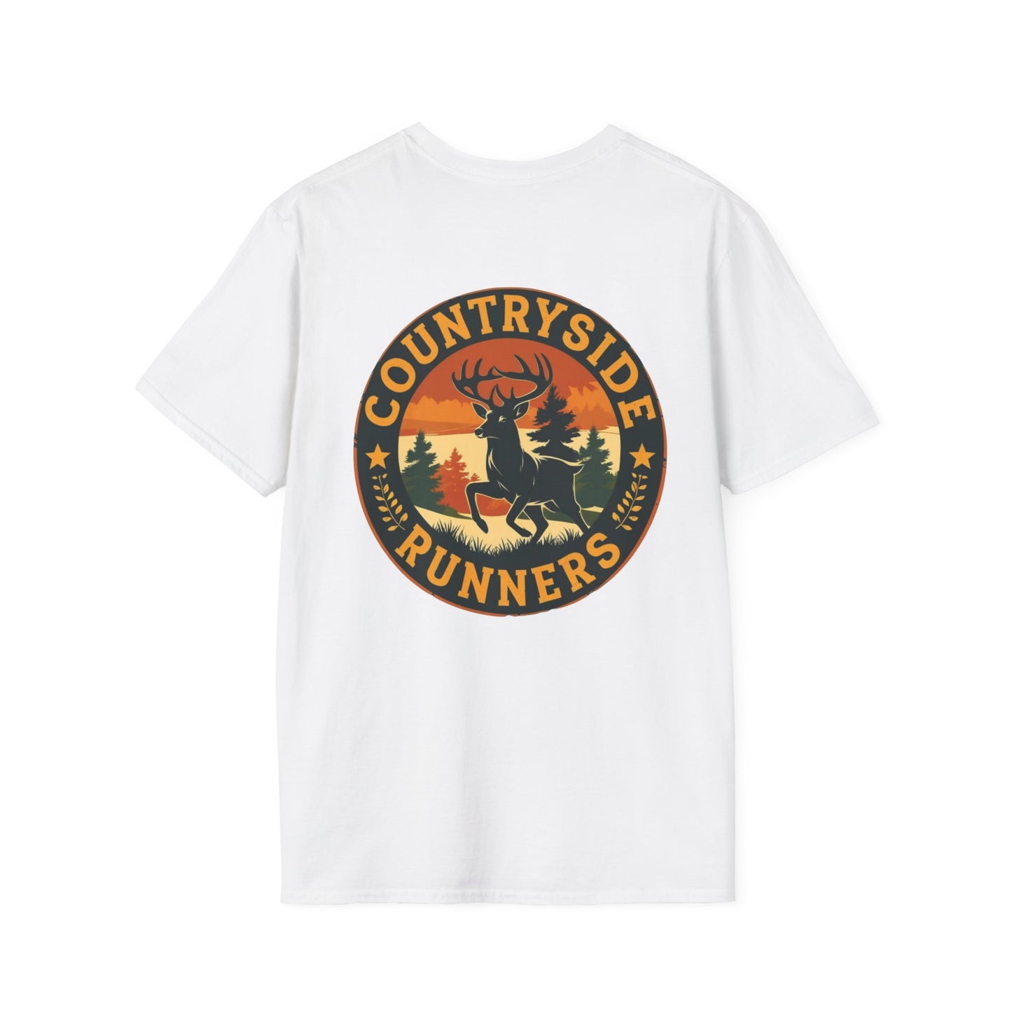 Countryside Runners Unisex Softstyle T-Shirt, Comfortable Graphic Tee, Perfect for Runners, Outdoor Lovers, Gift for Him/Her, Casual Wear