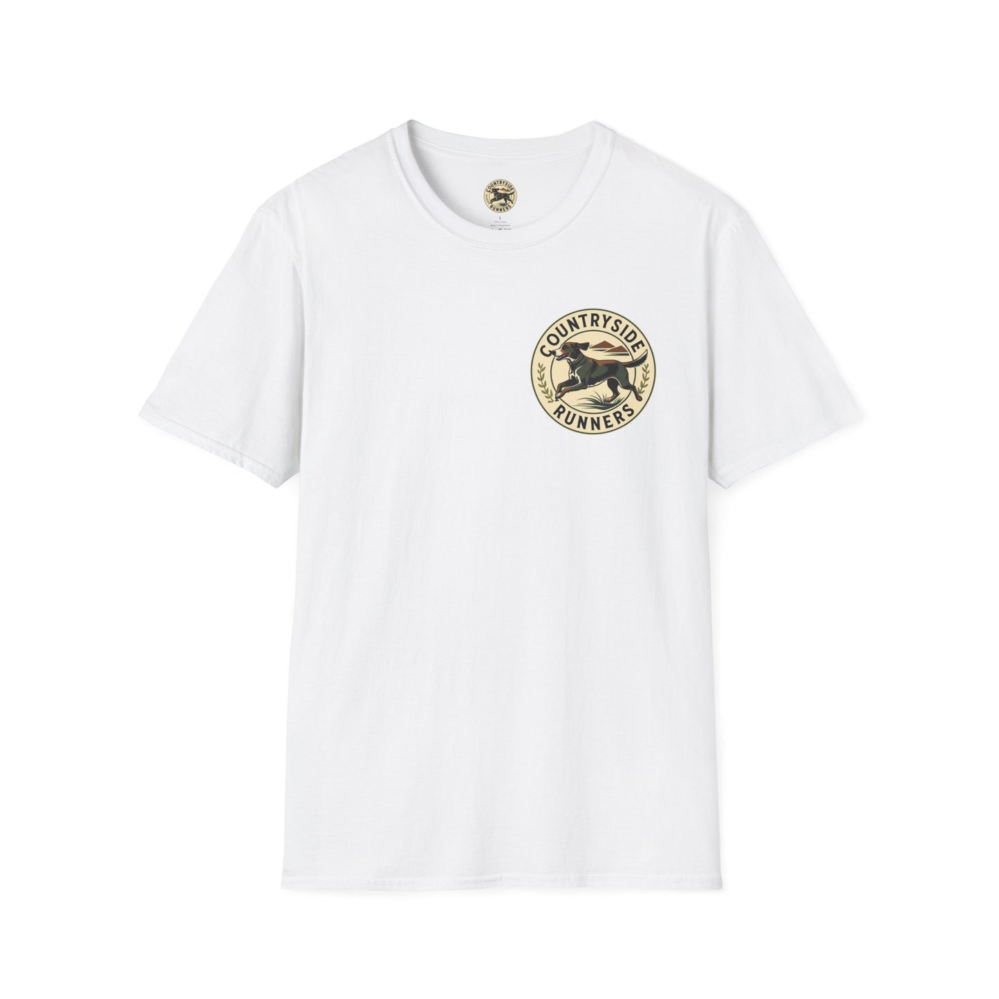 Unisex Country-Themed Graphic Tee, Vintage Runner T-Shirt, Nature Lover Gift, Outdoor Lifestyle Apparel, Gifts for Him/Her