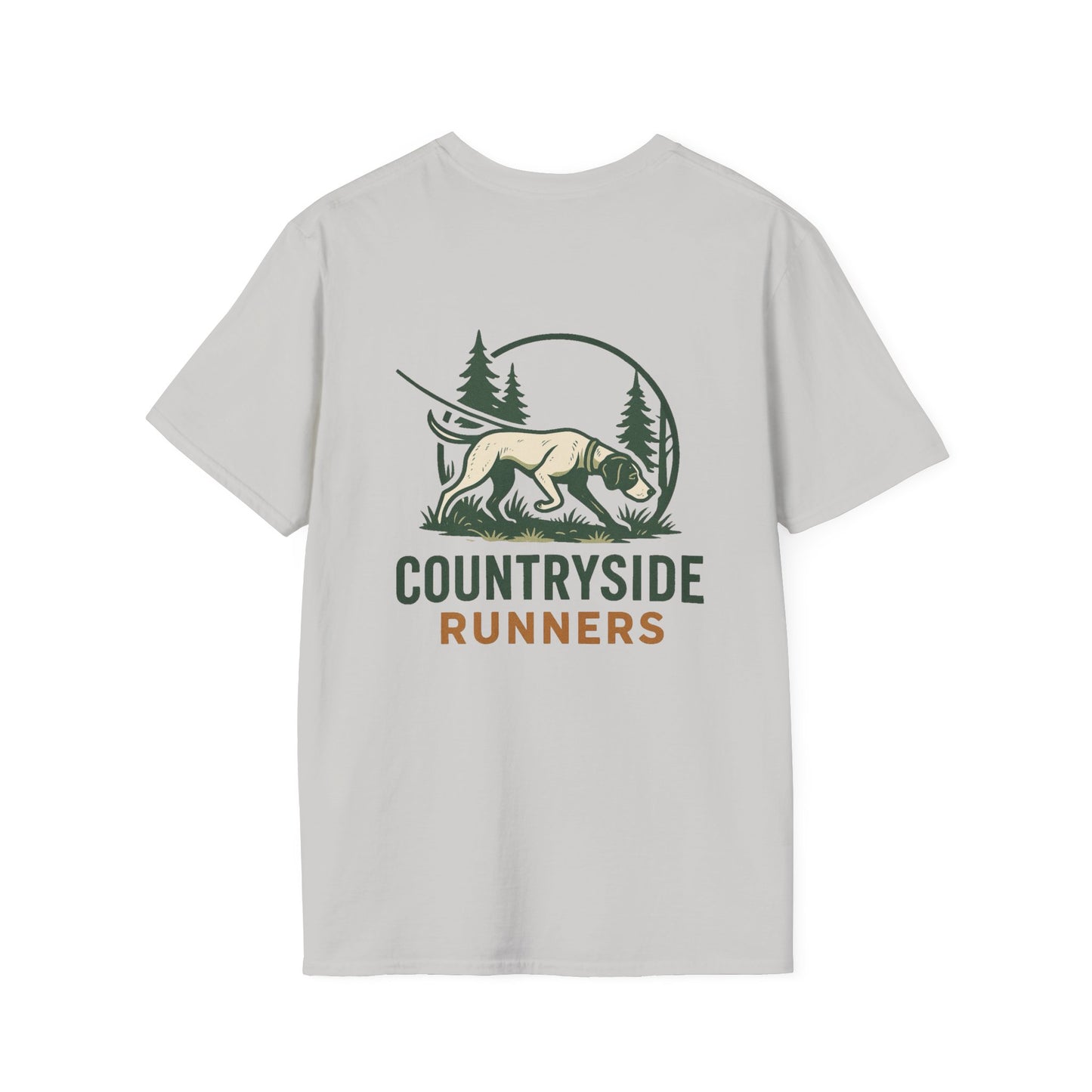 Tracking dog Runners T-Shirt, Perfect Gift for Hunters, Outdoor Enthusiasts, Casual Wear, Wildlife Lovers, Adventure Apparel