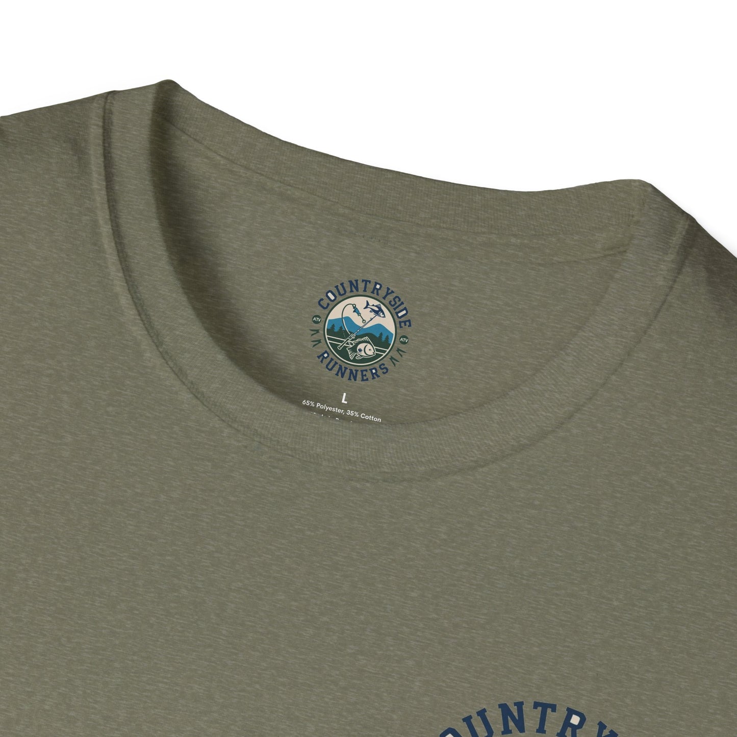 Adventure-Themed Unisex Softstyle T-Shirt, Fishing Tee, Outdoor Enthusiasts, Gift for Him, Nature Lover's Apparel