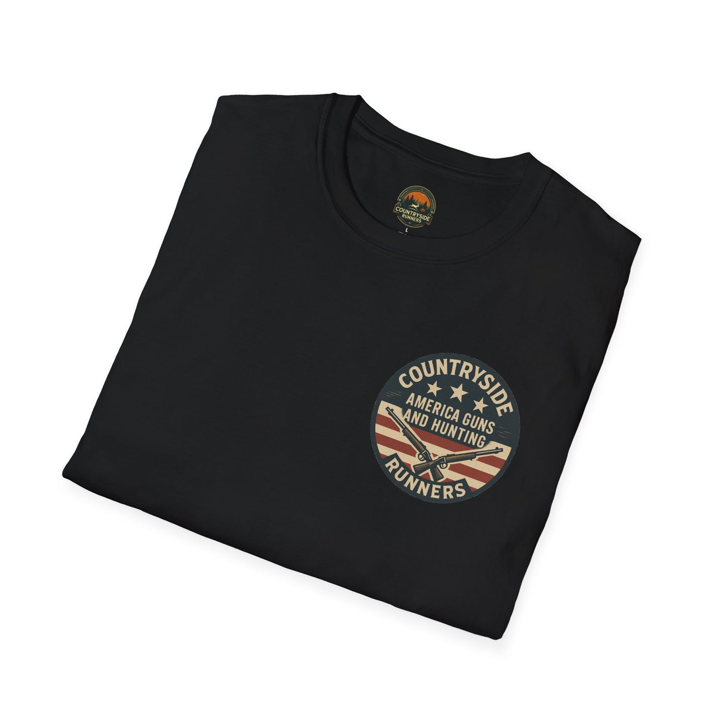 Patriotic Adventures T-Shirt | Outdoor Enthusiast Gear, Camping Tee, Hunting Apparel, Gift for Dads, Summer Adventure Wear