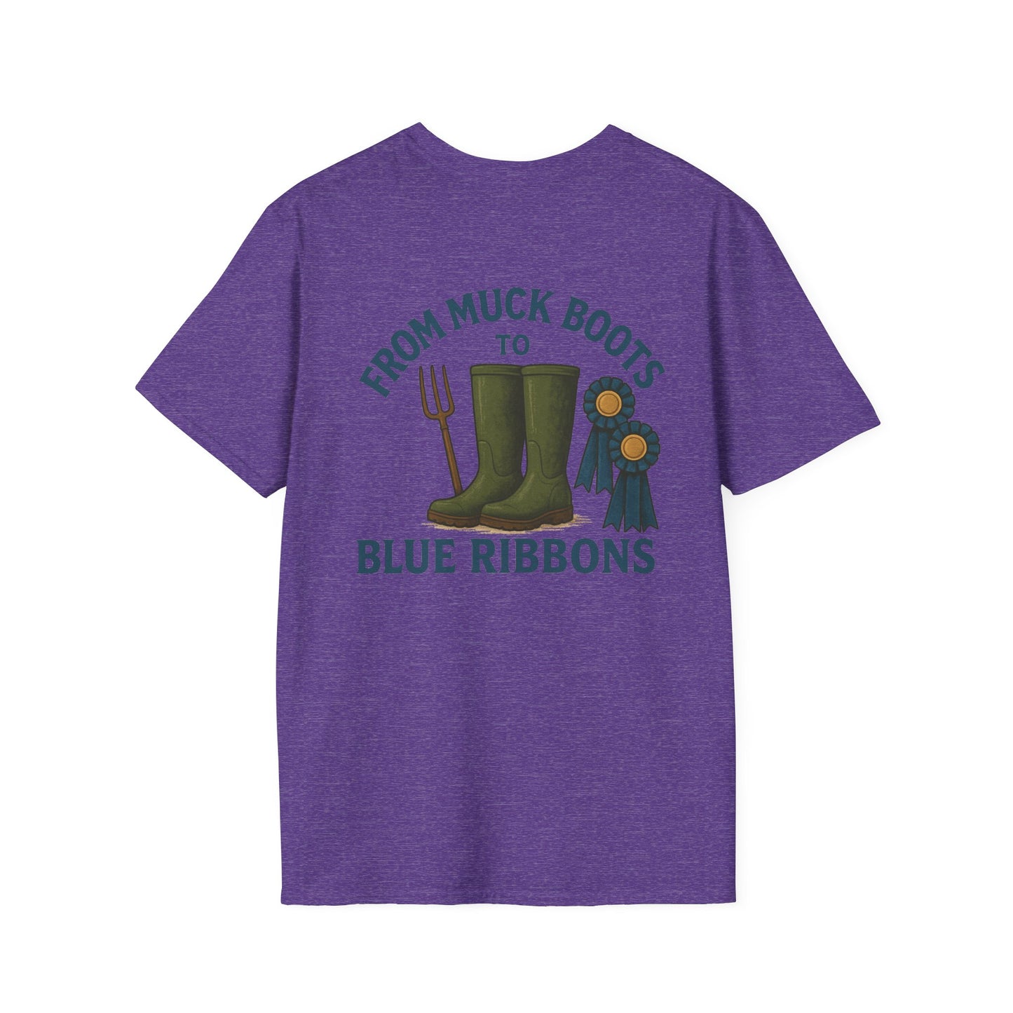 Muck boots to blue ribbons T-Shirt