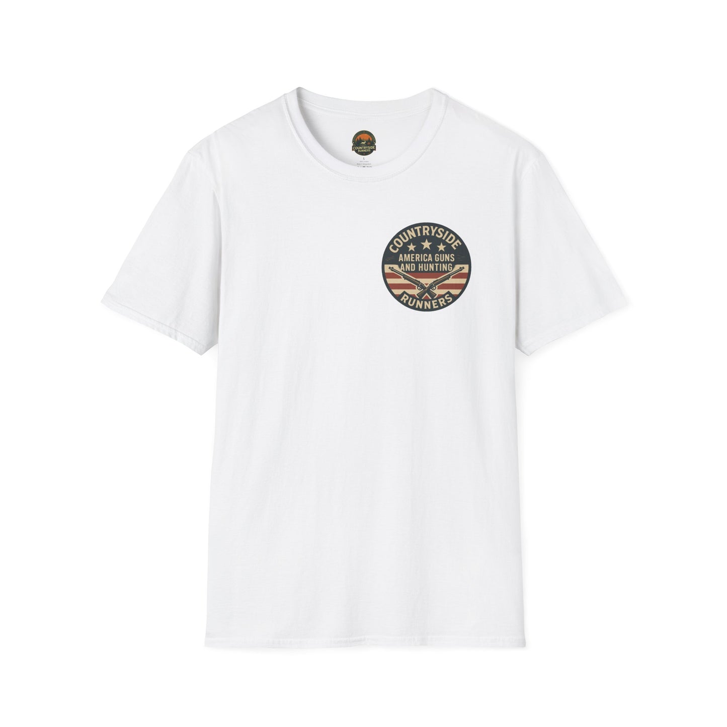 Patriotic Adventures T-Shirt | Outdoor Enthusiast Gear, Camping Tee, Hunting Apparel, Gift for Dads, Summer Adventure Wear