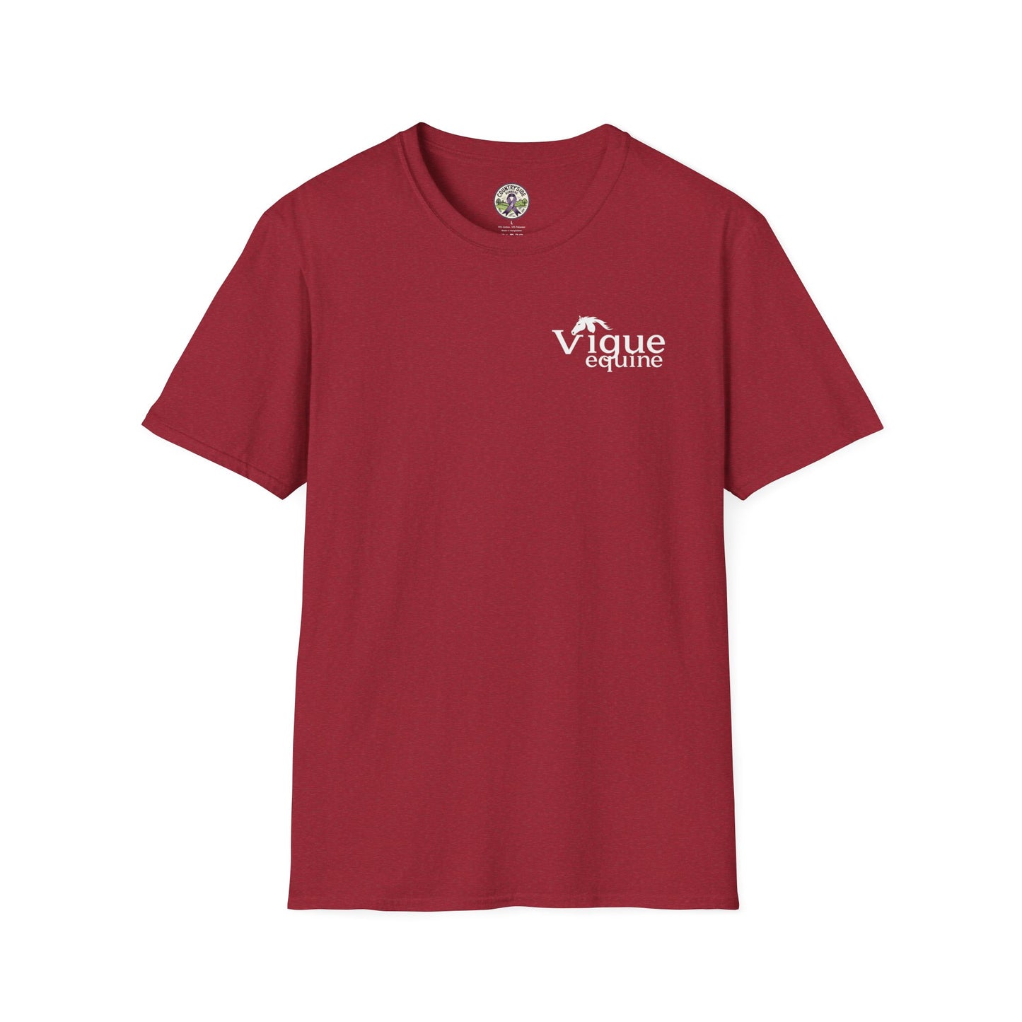 Vigue Equine LLC Merch for Countryside Runners- soft style t-shirt