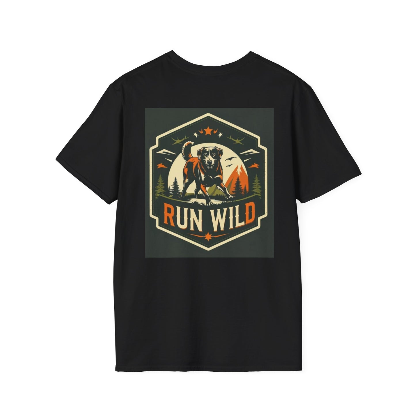Wild Spirit Unisex T-Shirt - Perfect for Outdoor Lovers, Animal Enthusiasts, Gifts for Nature Lovers, Run Wild Tee, Adventure Apparel
