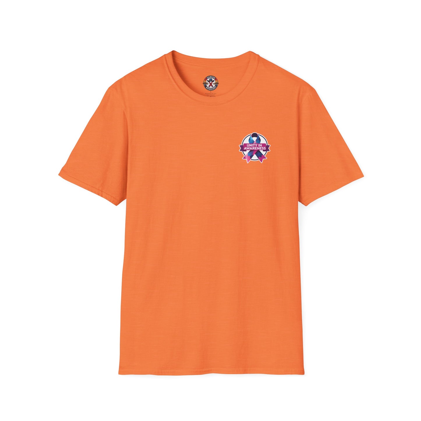 Cancer Warriors Unisex T-Shirt | Softstyle Tee for Support & Awareness, Gift for Fighters, Survivors, Fundraisers, Motivational Wear