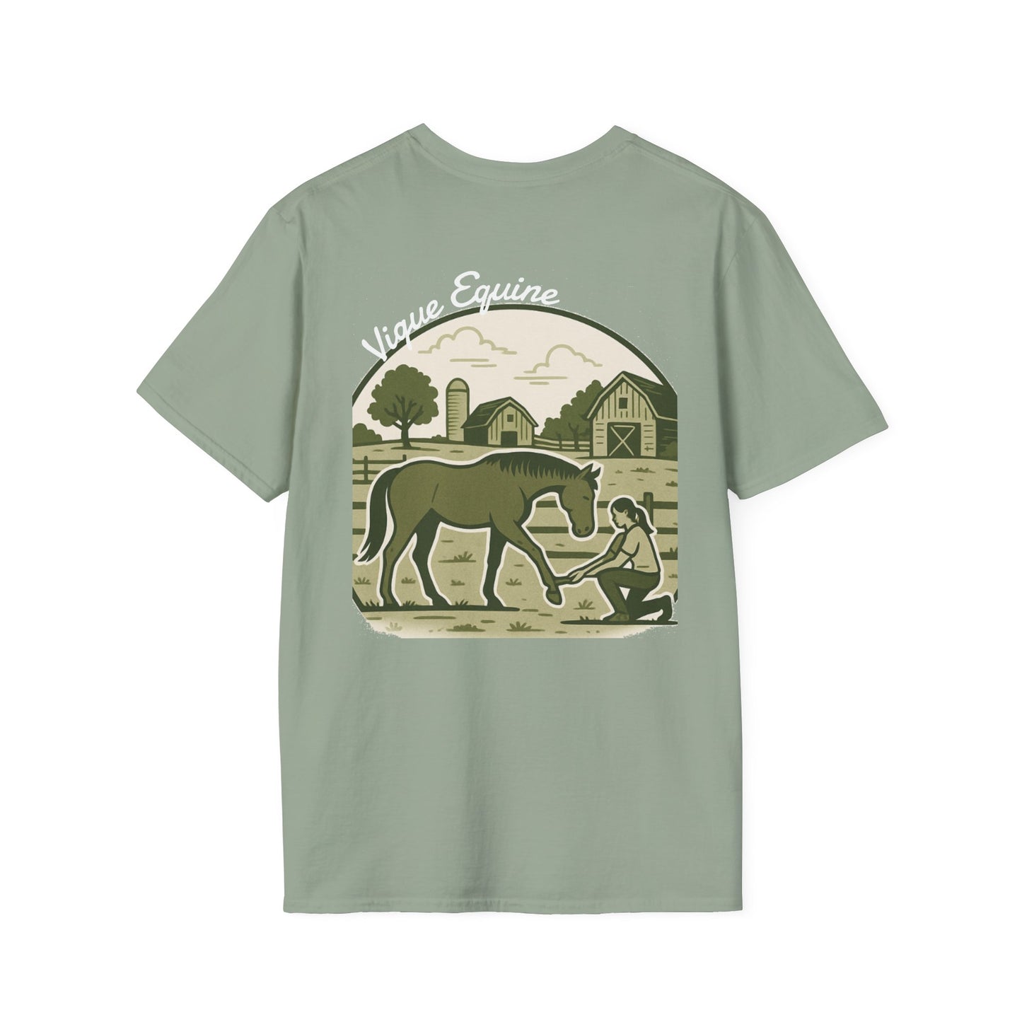Vigue Equine LLC Merch for Countryside Runners- soft style t-shirt