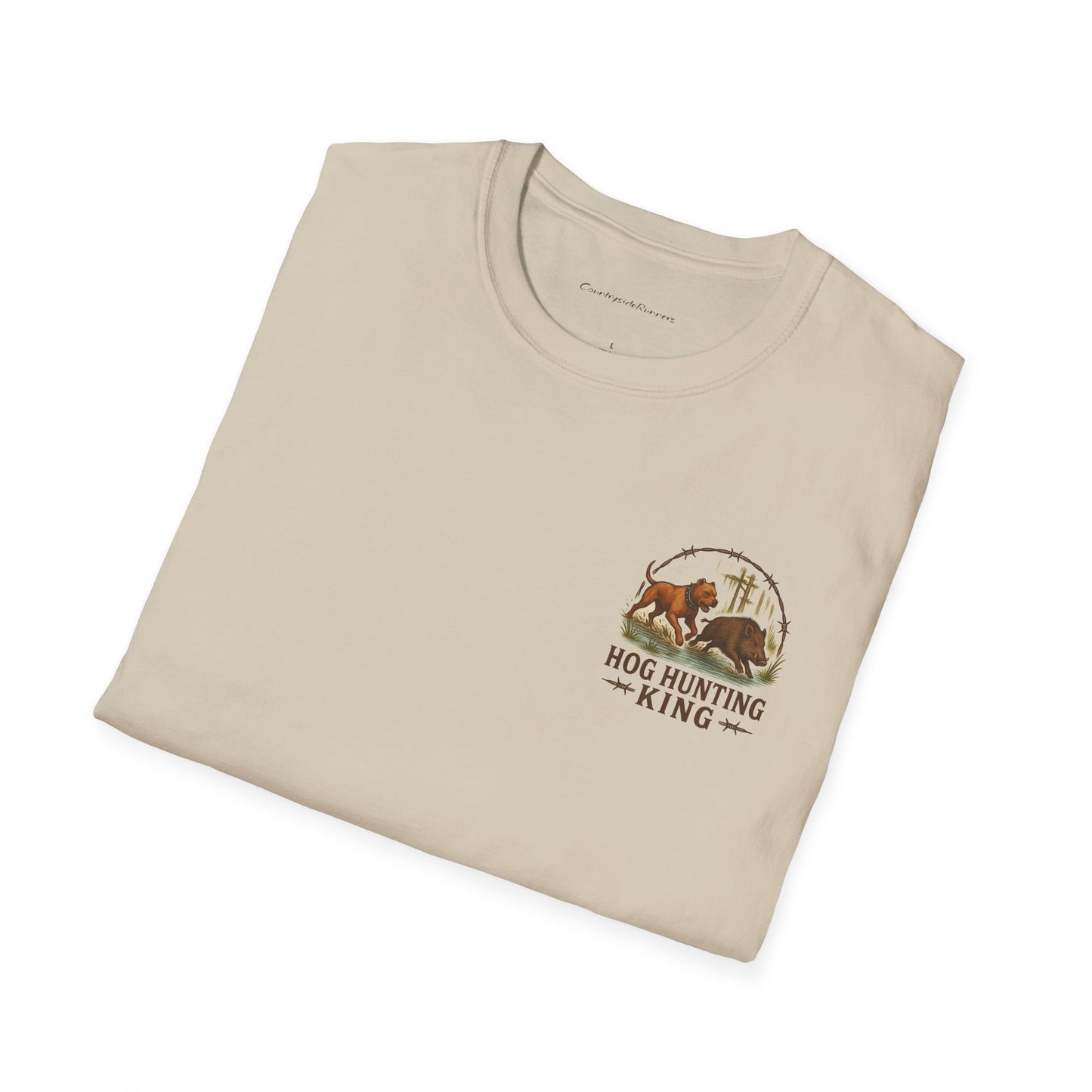 T-Shirt - Hog Hunting King Catch Dog Love