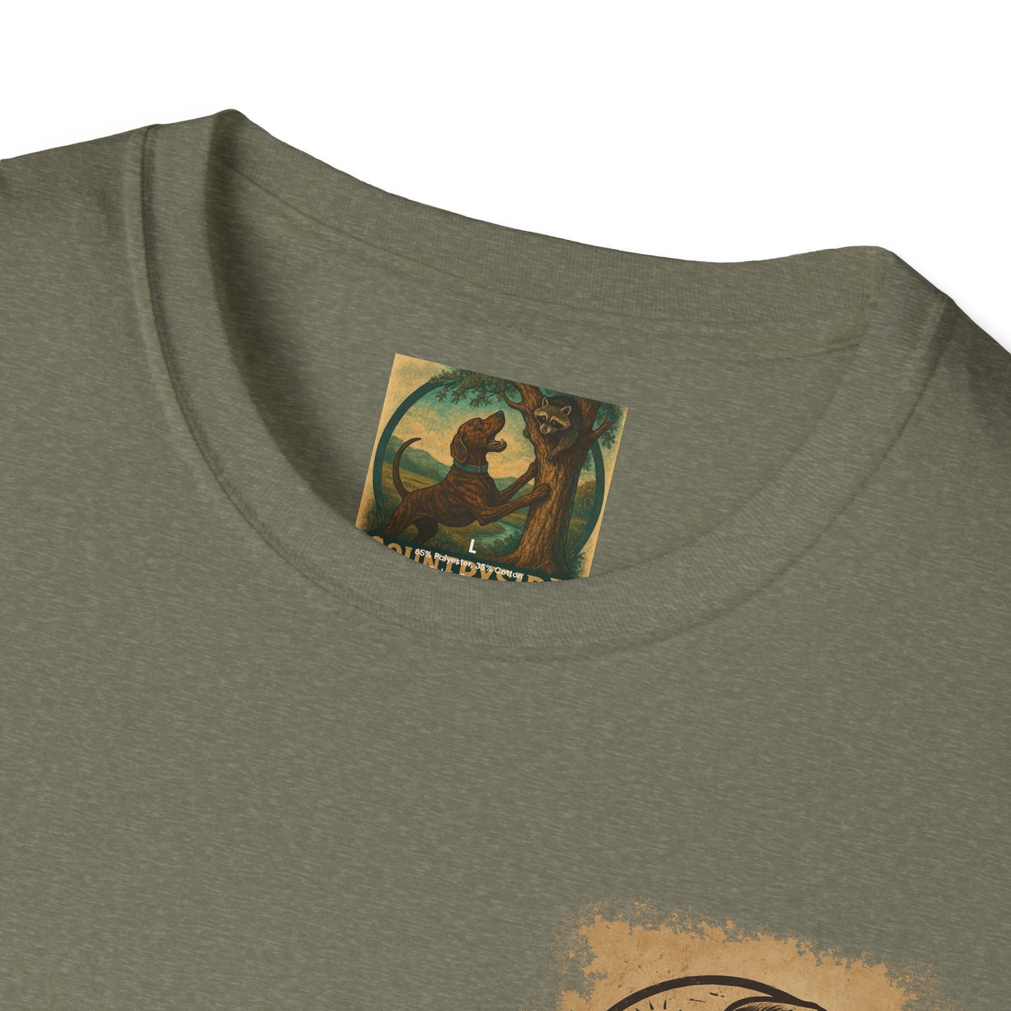 Countryside Runners treed plott hound T-Shirt, Unisex Dog Lover Tee, Softstyle Graphic Shirt, Gifts for Pet Owners, Outdoor Enthusiasts Apparel