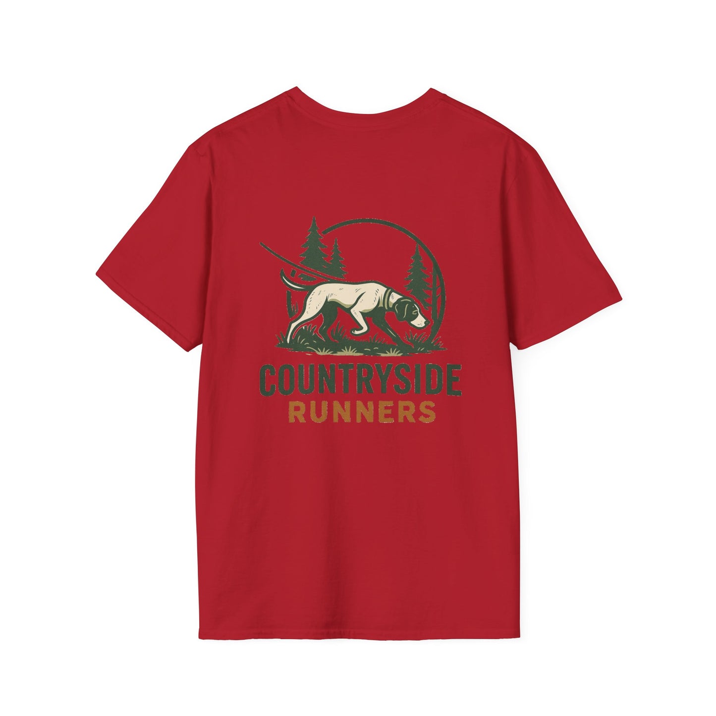 Tracking dog Runners T-Shirt, Perfect Gift for Hunters, Outdoor Enthusiasts, Casual Wear, Wildlife Lovers, Adventure Apparel