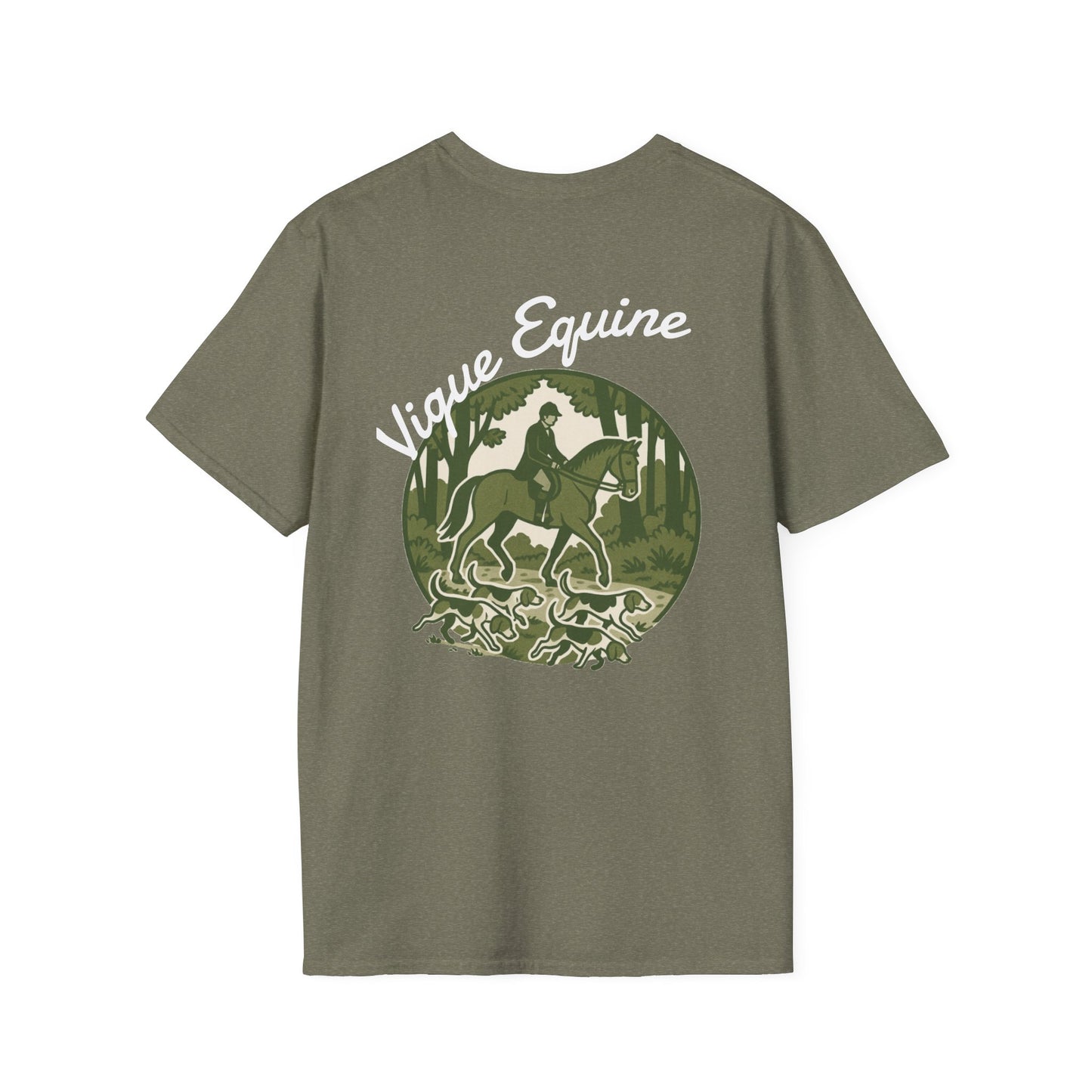 Vigue Equine LLC Merch for Countryside Runners- soft style t-shirt
