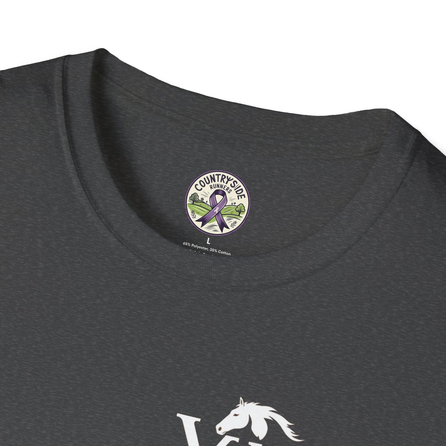 Vigue Equine LLC Merch for Countryside Runners- soft style t-shirt