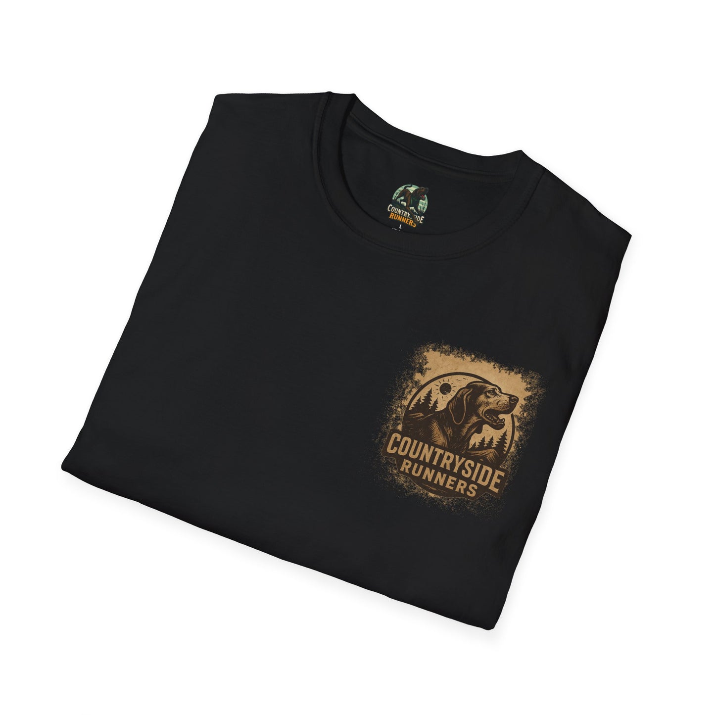 Country Side Runners plott hound T-Shirt, Unisex Dog Lover Tee, Gift for Running Enthusiasts, Outdoor Adventure Apparel, Nature-Themed Shirt