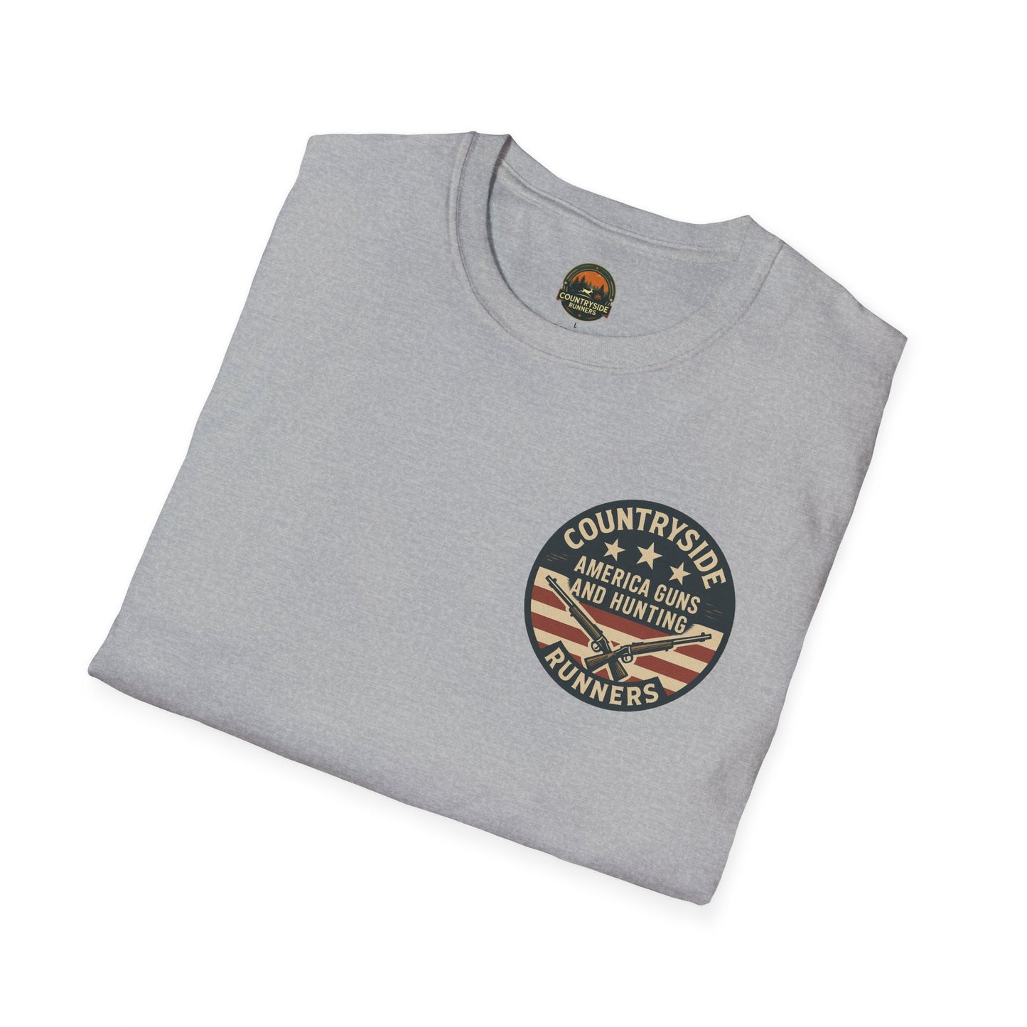Patriotic Adventures T-Shirt | Outdoor Enthusiast Gear, Camping Tee, Hunting Apparel, Gift for Dads, Summer Adventure Wear