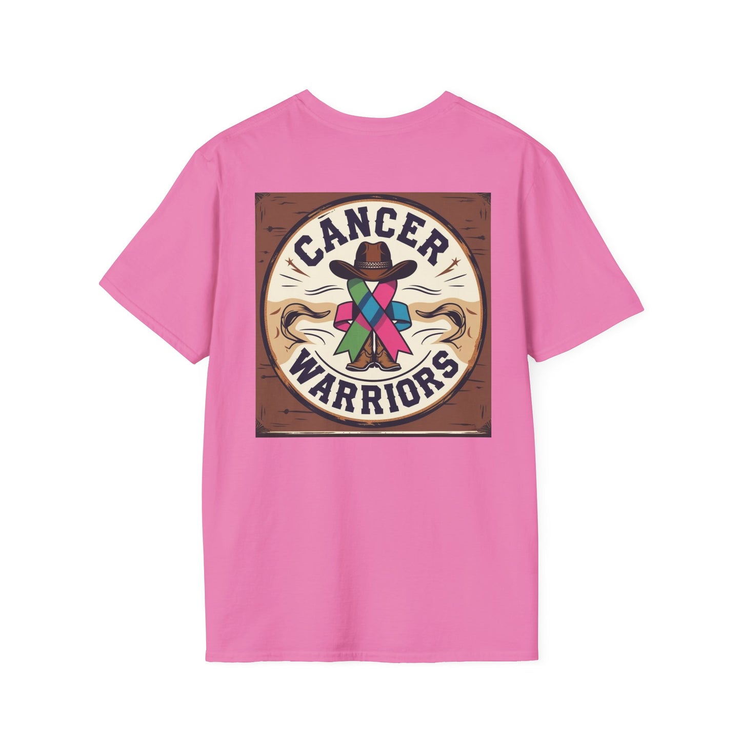 Cancer Warriors T-Shirt, Support Tee, Awareness Shirt, Gift for Fighters, Unisex Softstyle Tee, Fundraising Apparel