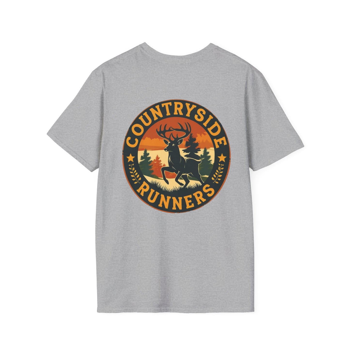 Countryside Runners Unisex Softstyle T-Shirt, Comfortable Graphic Tee, Perfect for Runners, Outdoor Lovers, Gift for Him/Her, Casual Wear
