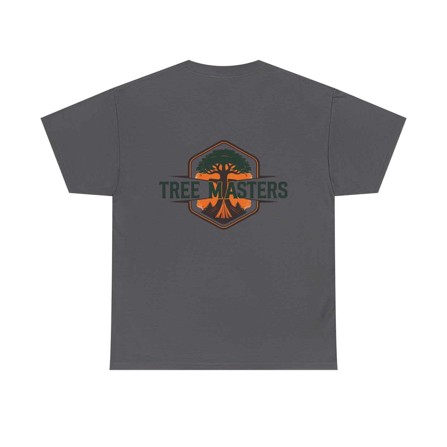 Blue collar line- Tree Masters Unisex Heavy Cotton Tee | Nature Lover Shirt, Camping Tee, Outdoor Enthusiast Gear, Adventure Gift, Eco-Friendly Fashion