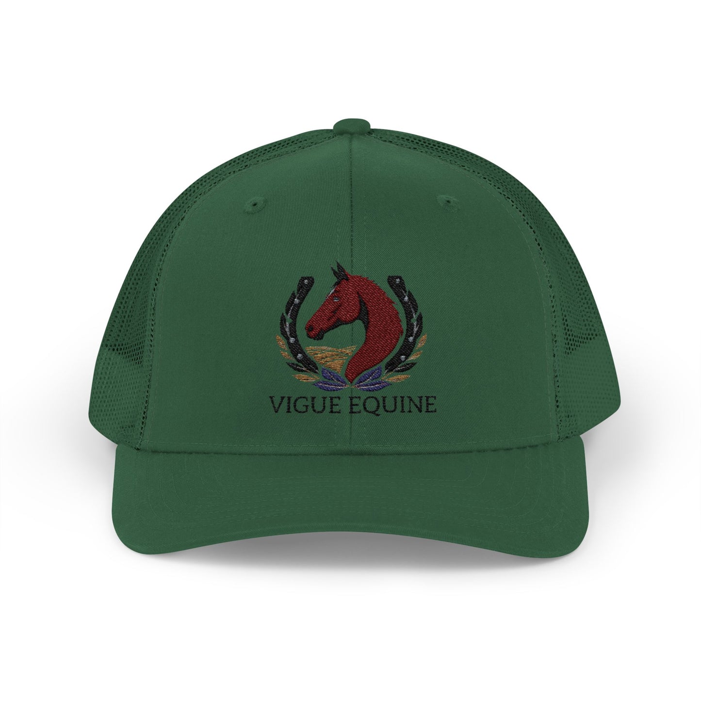Vigue equine LLC Equestrian Snapback Trucker Cap, Adjustable Horse Rider Hat, Outdoor Sports Cap, Gift for Horse Lovers, Fun Western Style Headwear