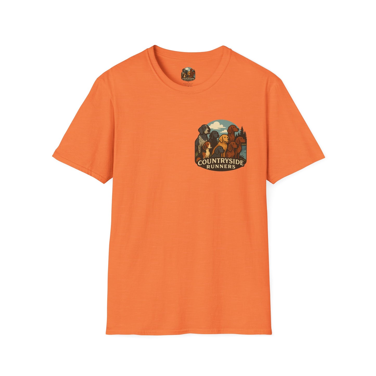 Dog Runners T-Shirt, Perfect Gift for Hunters, Outdoor Enthusiasts, Casual Wear, Wildlife Lovers, Adventure Apparel