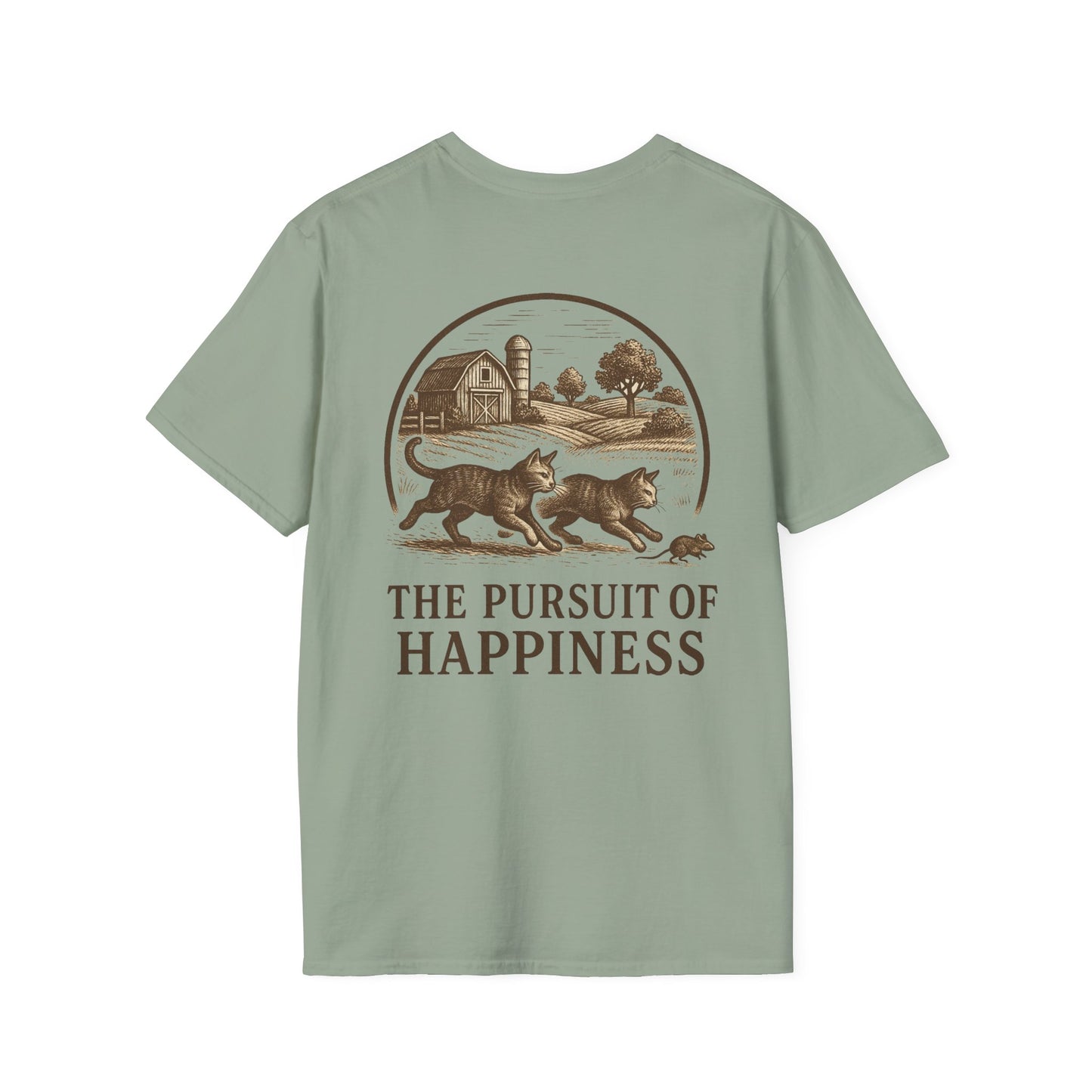 Cat Love Pursuit of happiness T-Shirt