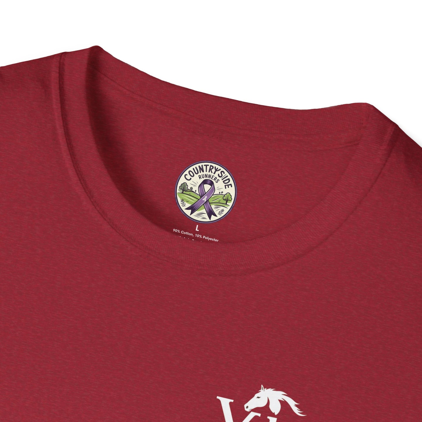 Vigue Equine LLC Merch for Countryside Runners- soft style t-shirt