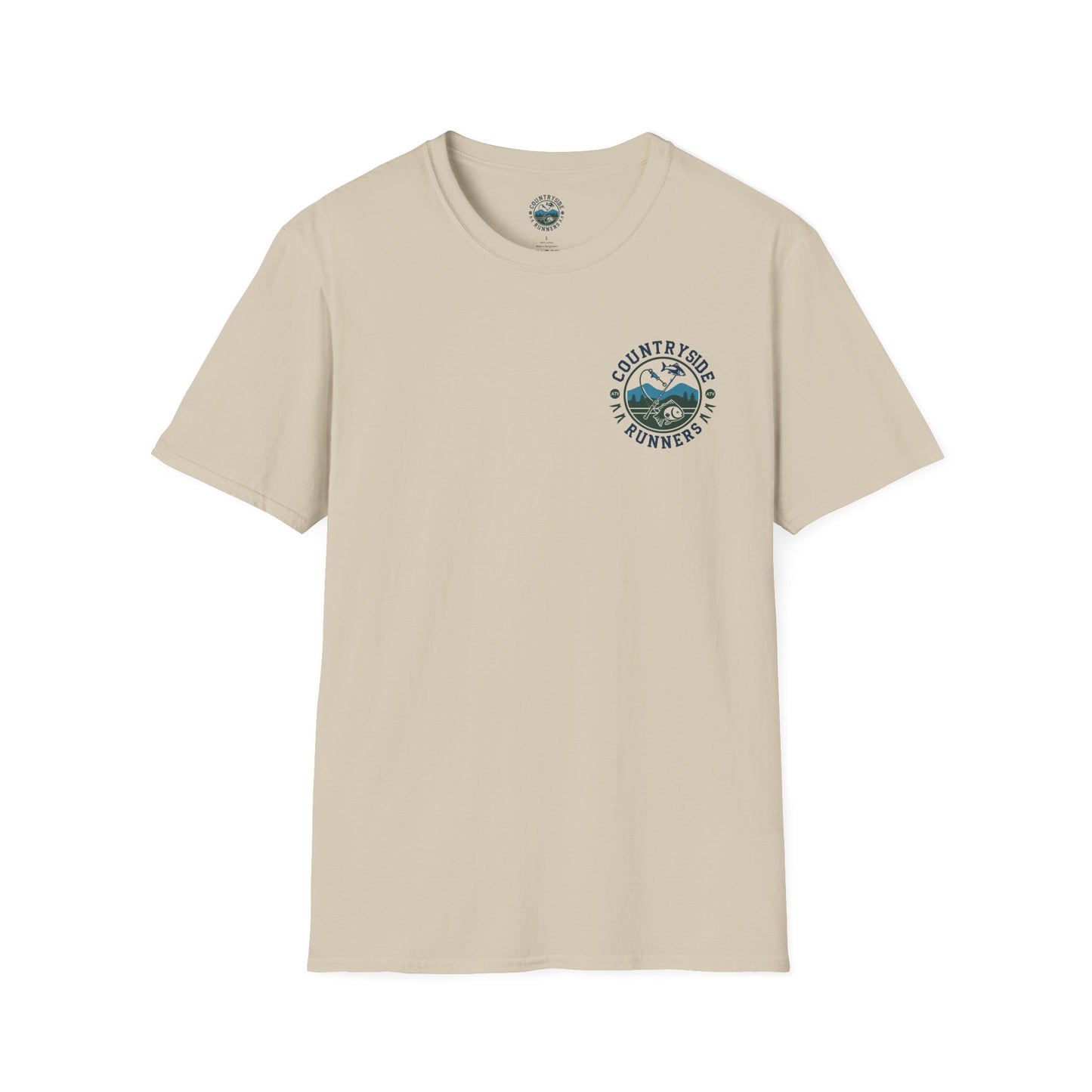 Adventure-Themed Unisex Softstyle T-Shirt, Fishing Tee, Outdoor Enthusiasts, Gift for Him, Nature Lover's Apparel