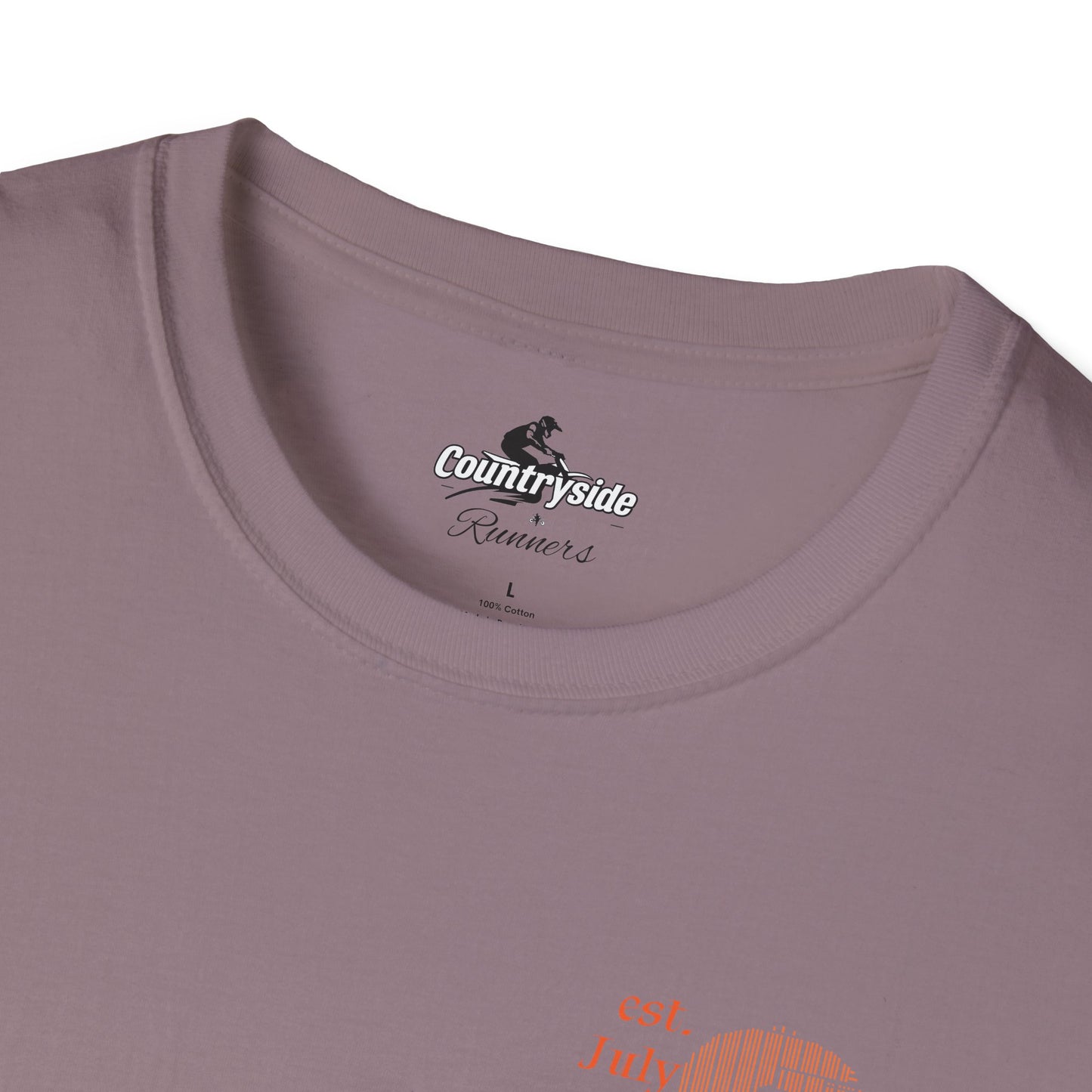 We don’t clock out Countryside Runners brand T-shirt