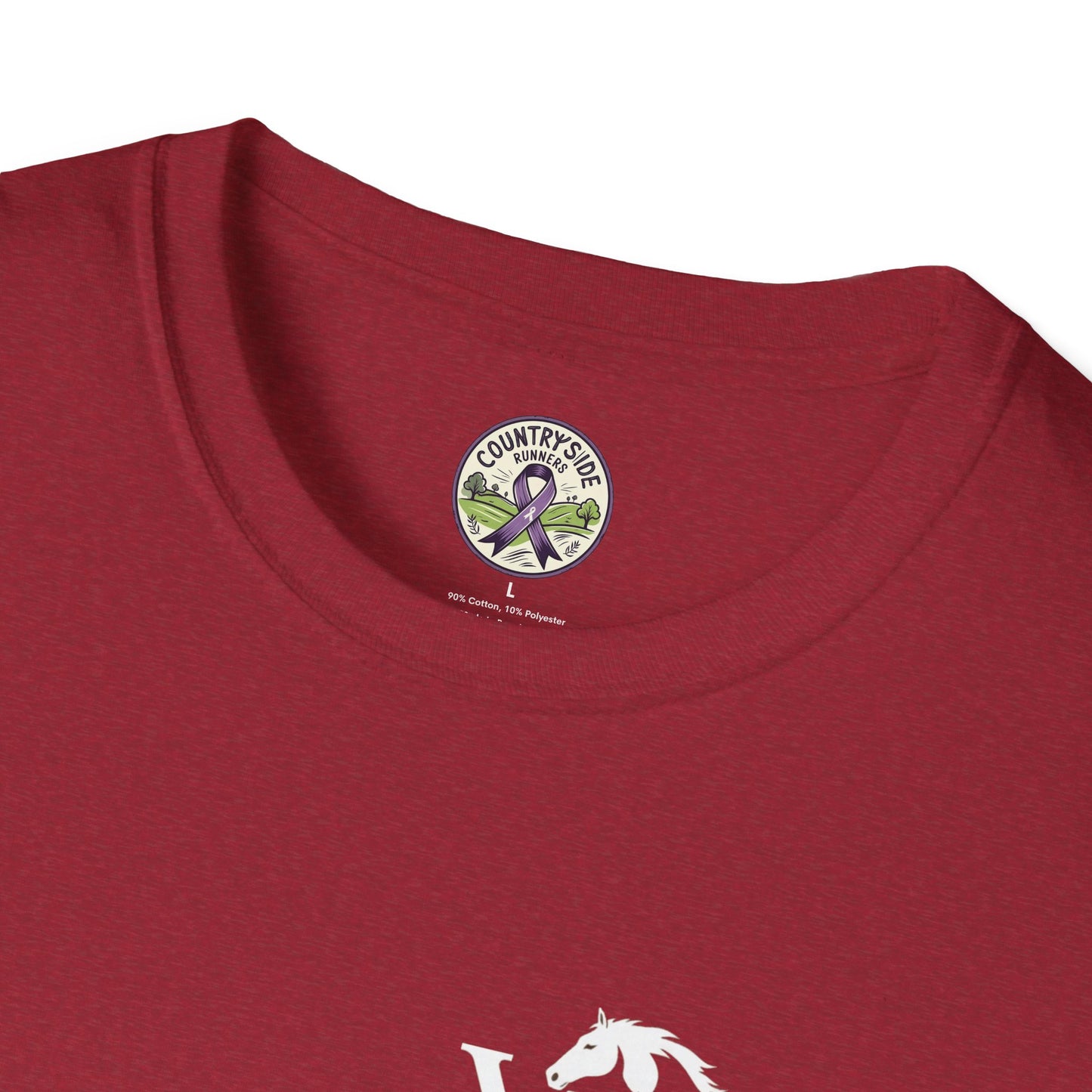 Vigue Equine LLC Merch for Countryside Runners- soft style t-shirt