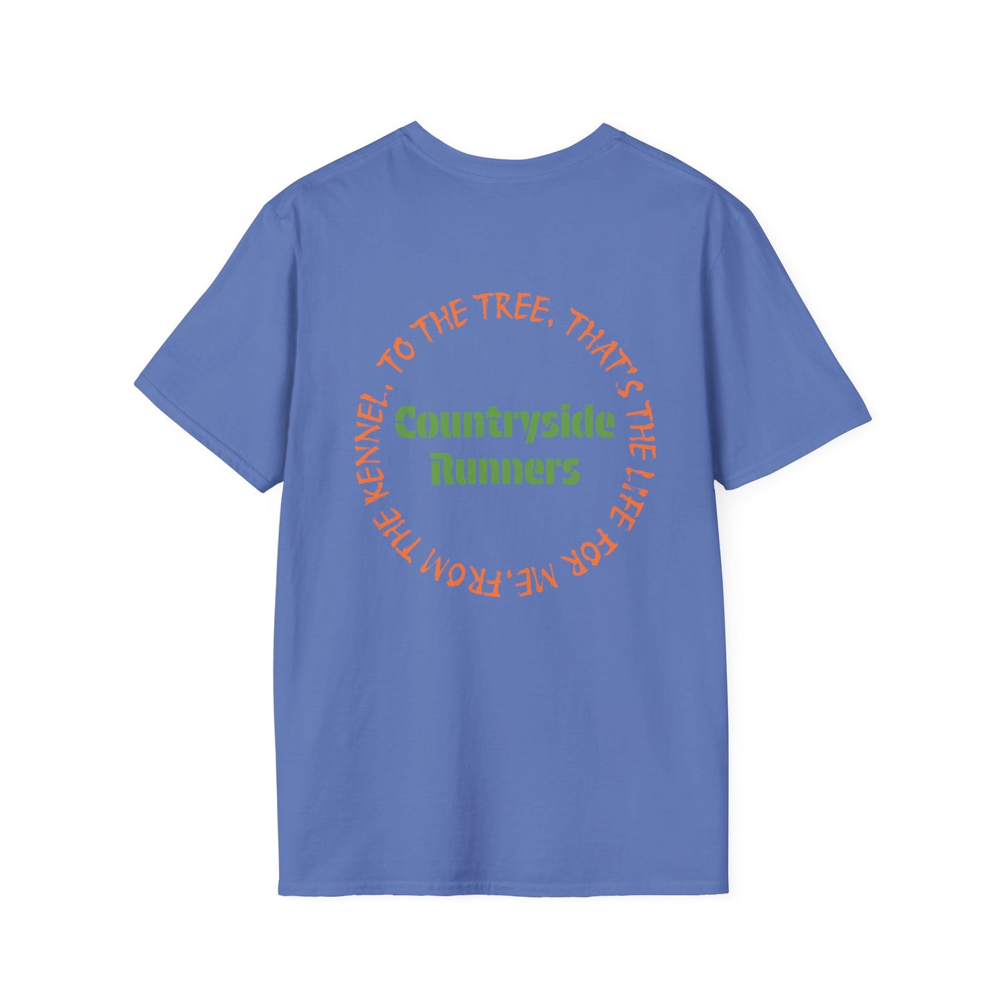 Kennel To Tree Life For Me Countryside Runners brand T-shirt