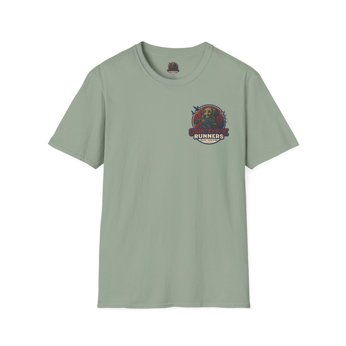 Duck Hunting Runners T-Shirt, Perfect Gift for Hunters, Outdoor Enthusiasts, Casual Wear, Wildlife Lovers, Adventure Apparel