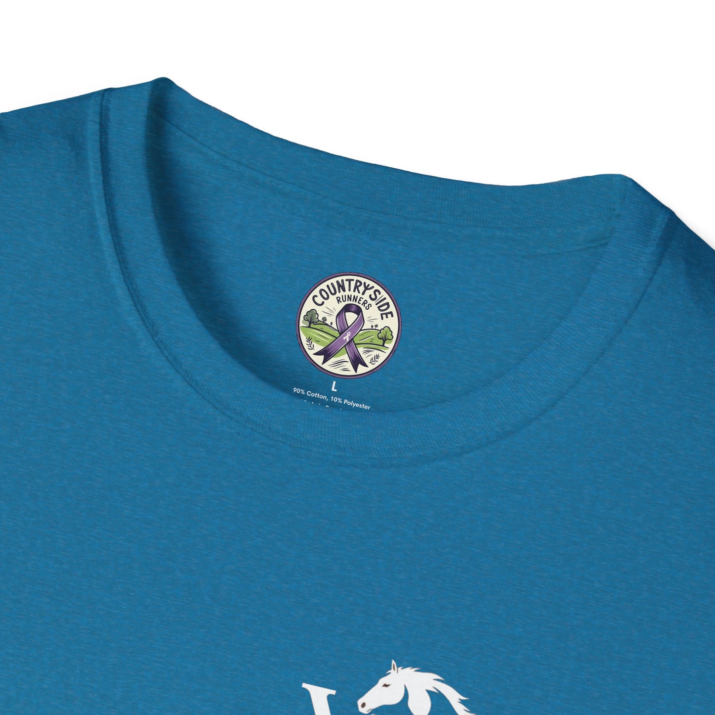 Vigue Equine LLC Merch for Countryside Runners- soft style t-shirt