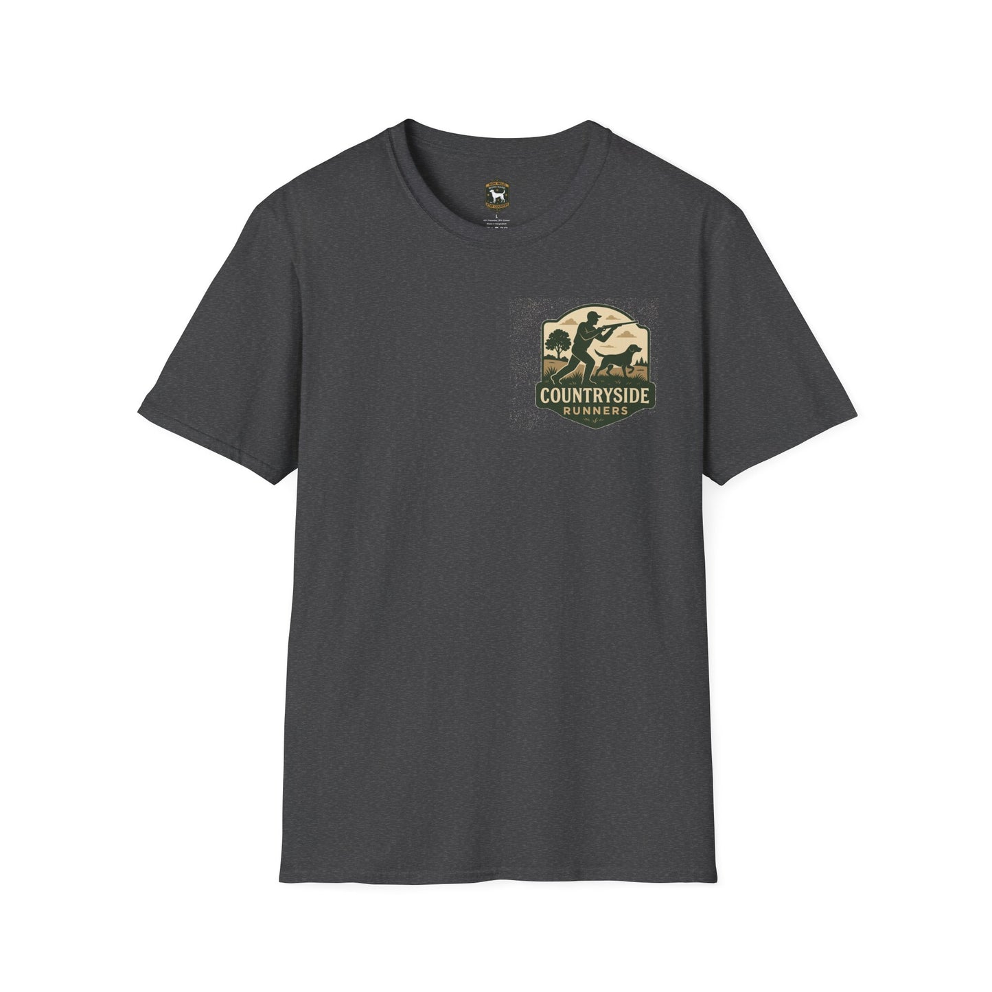 Country Dog T-Shirt, Casual Tee, Gift for Dog Lovers, Pet Owner Apparel, Farmhouse Style, Outdoor Adventure Clothing