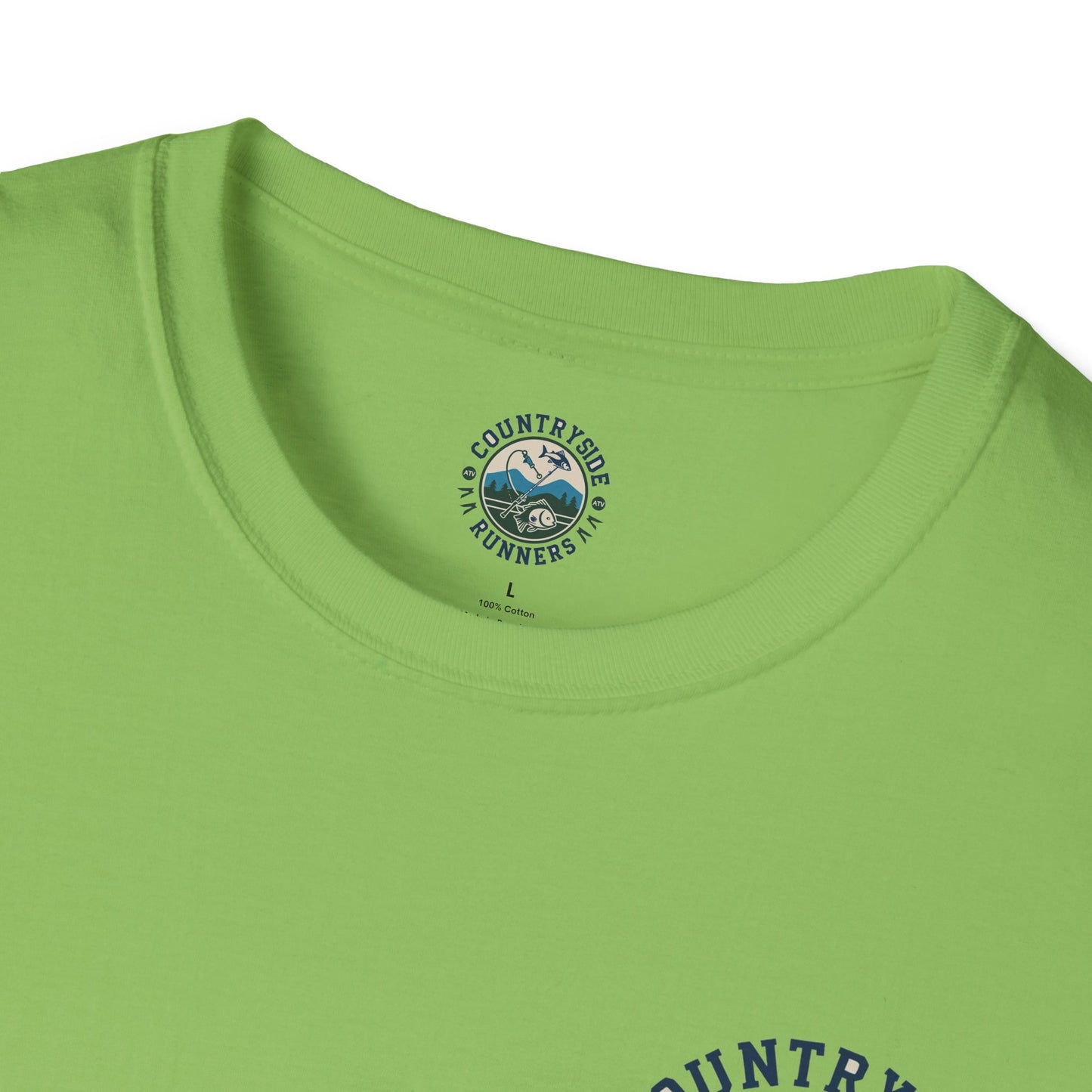 Adventure-Themed Unisex Softstyle T-Shirt, Fishing Tee, Outdoor Enthusiasts, Gift for Him, Nature Lover's Apparel