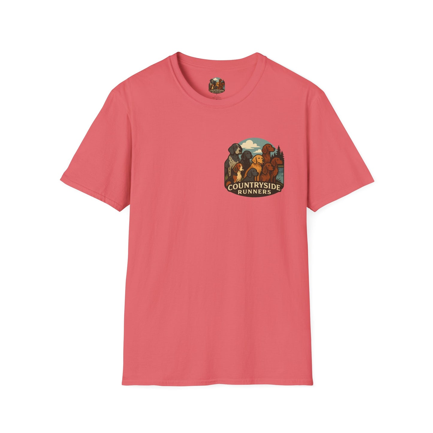 Dog Runners T-Shirt, Perfect Gift for Hunters, Outdoor Enthusiasts, Casual Wear, Wildlife Lovers, Adventure Apparel