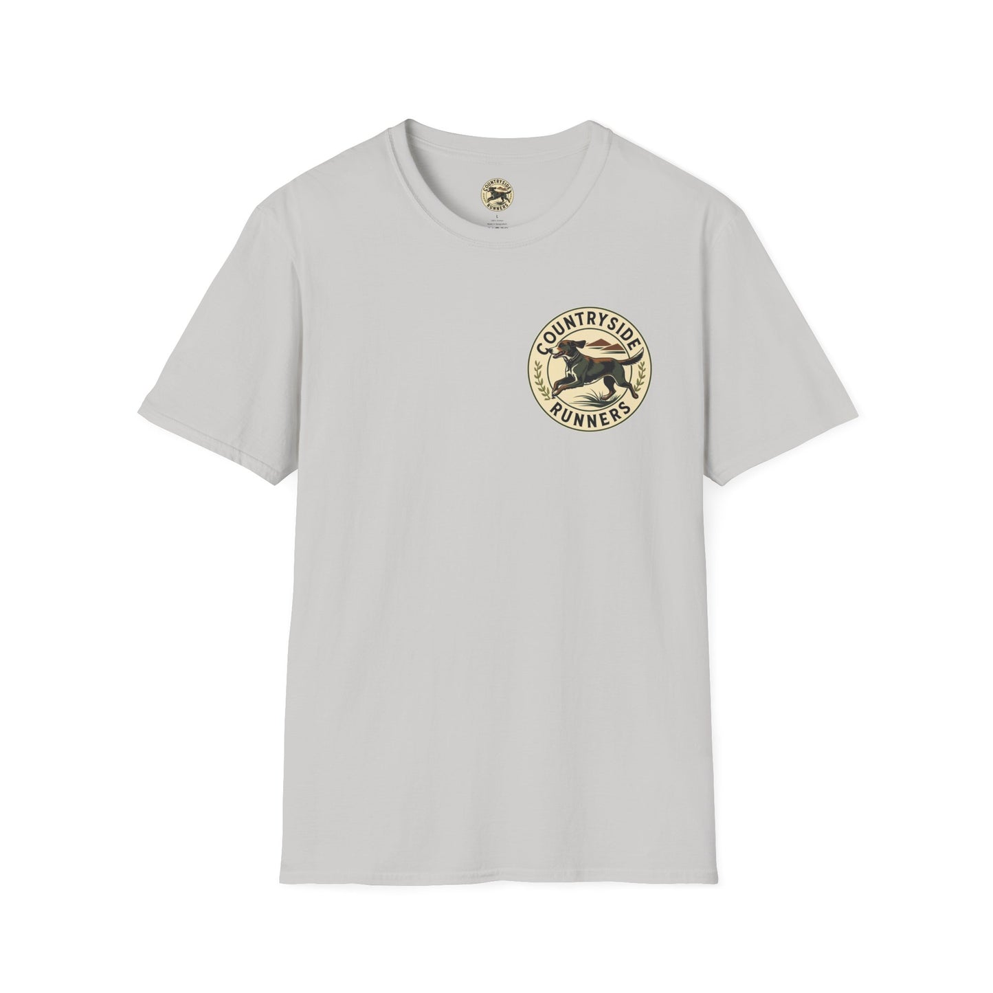 Unisex Country-Themed Graphic Tee, Vintage Runner T-Shirt, Nature Lover Gift, Outdoor Lifestyle Apparel, Gifts for Him/Her