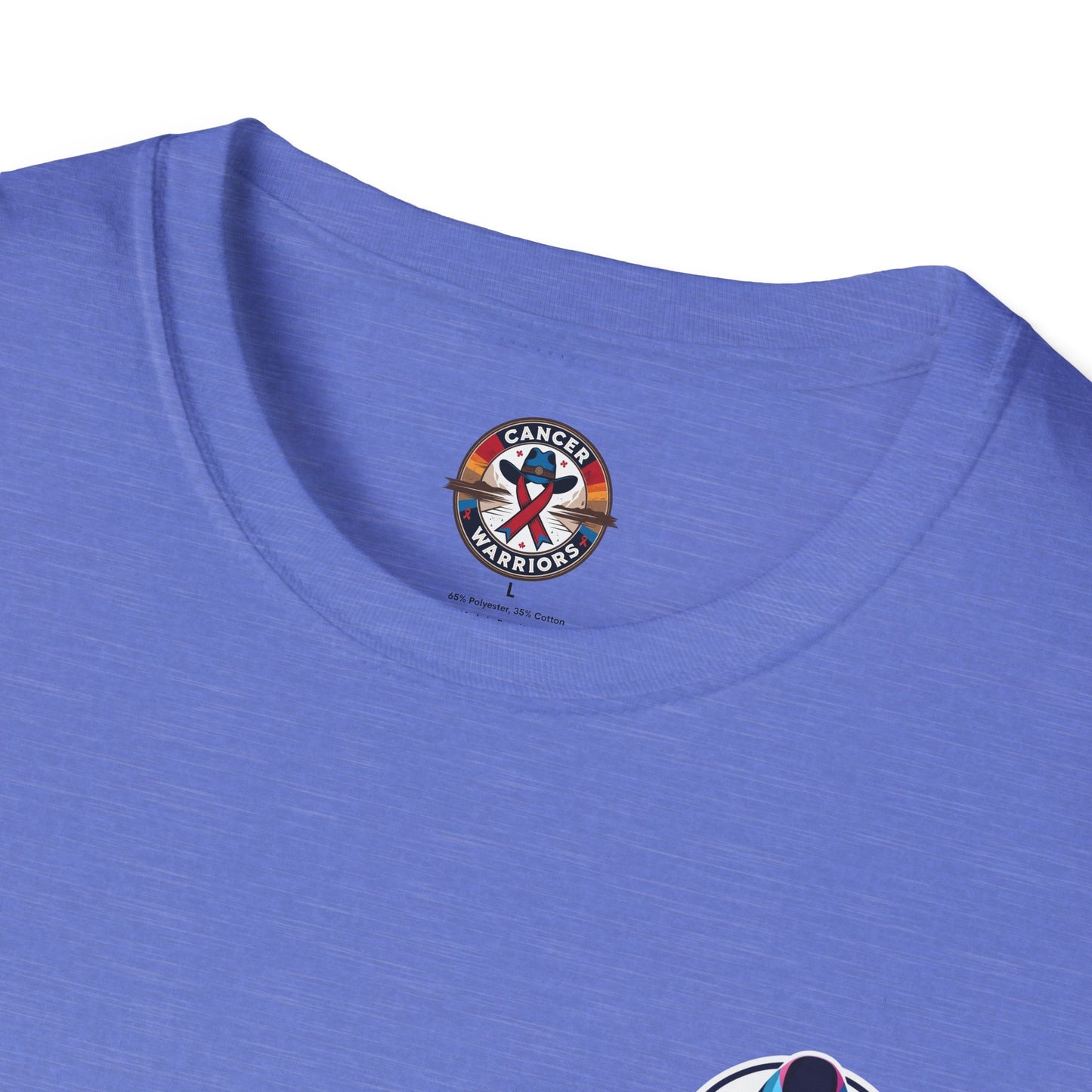 Cancer Warriors Unisex T-Shirt | Softstyle Tee for Support & Awareness, Gift for Fighters, Survivors, Fundraisers, Motivational Wear
