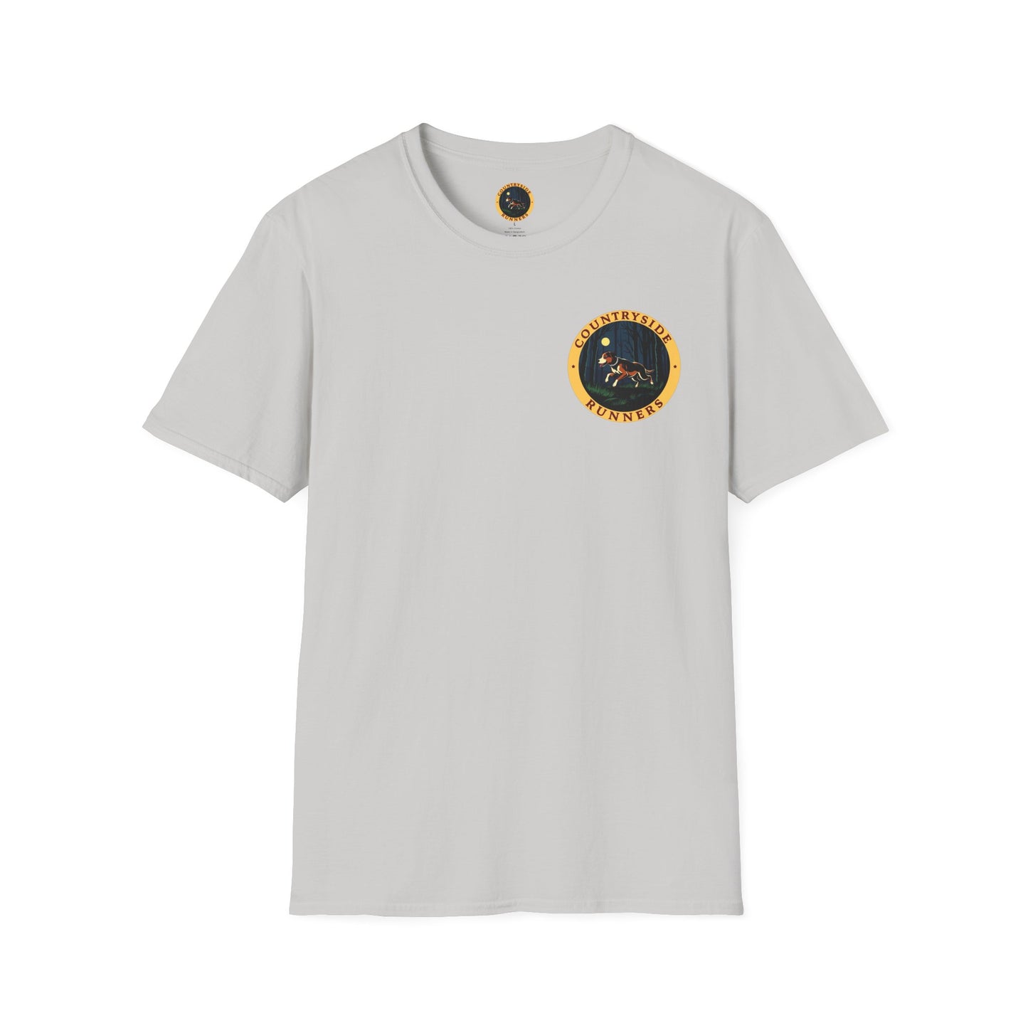 Vintage-Inspired Bluetick Naturals Unisex Softstyle T-Shirt, Pet Lover's Tee, Casual Wear, Gift for Dog Owners, Outdoor Adventure Shirt