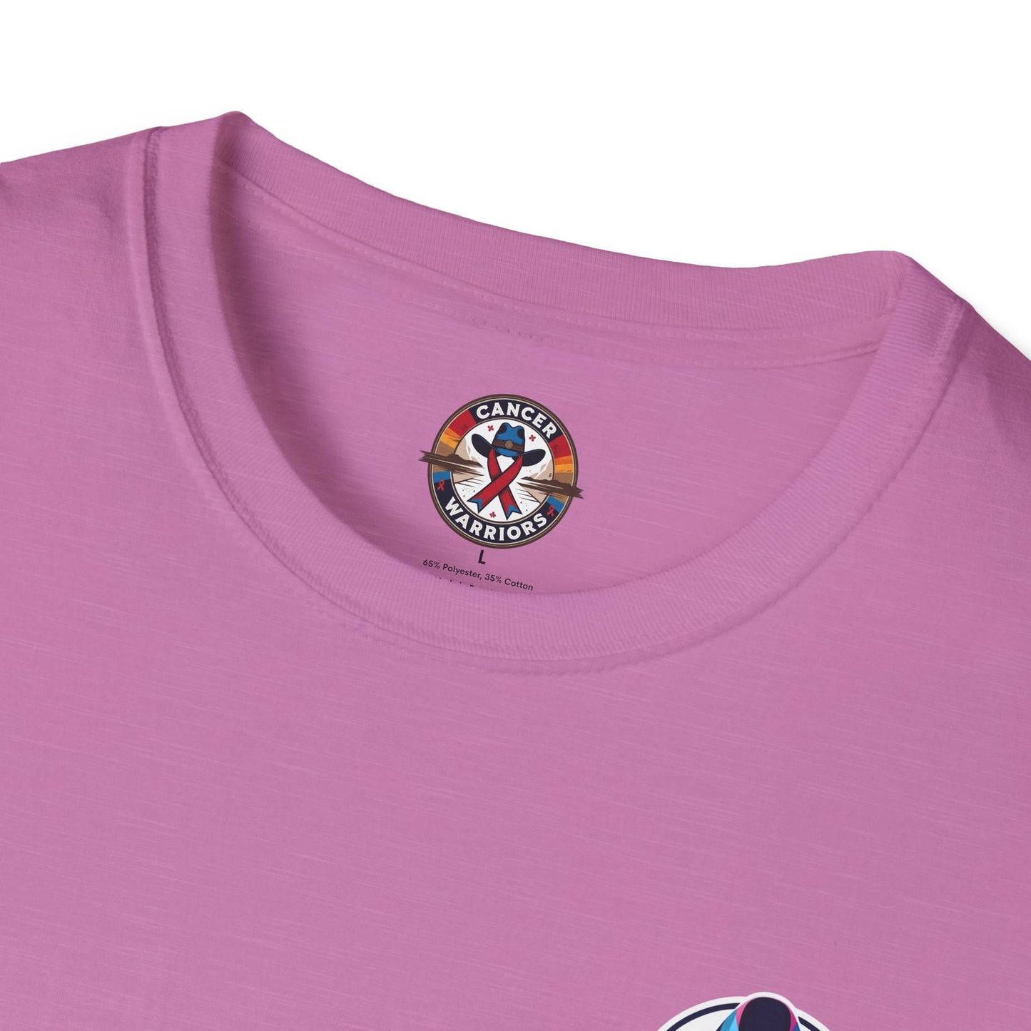 Cancer Warriors Unisex T-Shirt | Softstyle Tee for Support & Awareness, Gift for Fighters, Survivors, Fundraisers, Motivational Wear